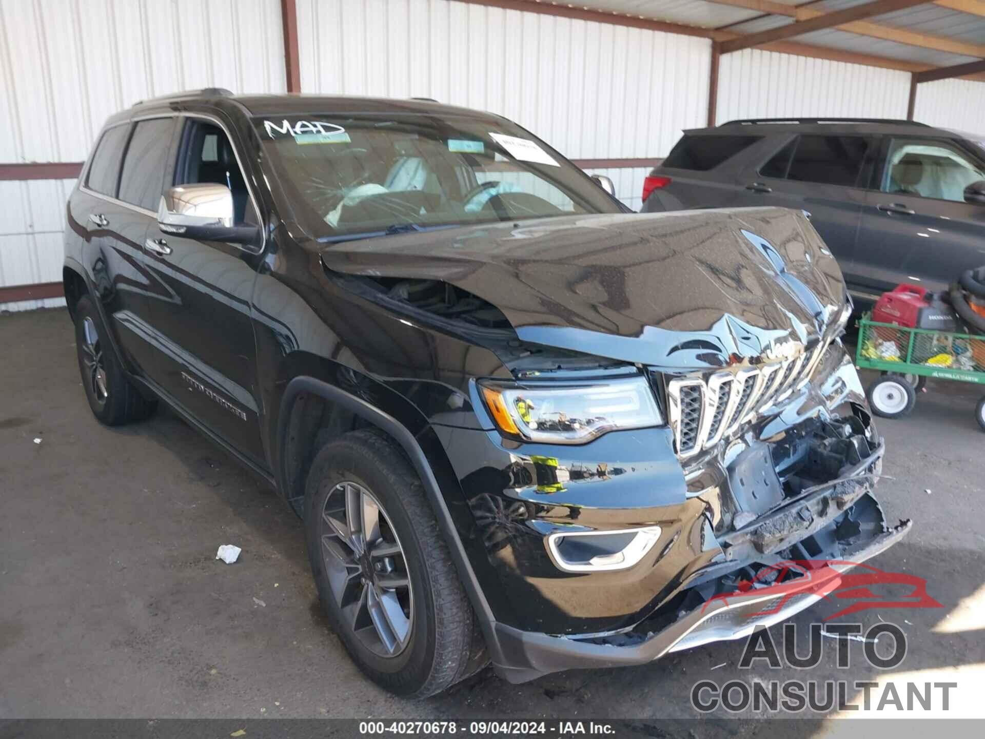 JEEP GRAND CHEROKEE 2019 - 1C4RJEBG7KC789485