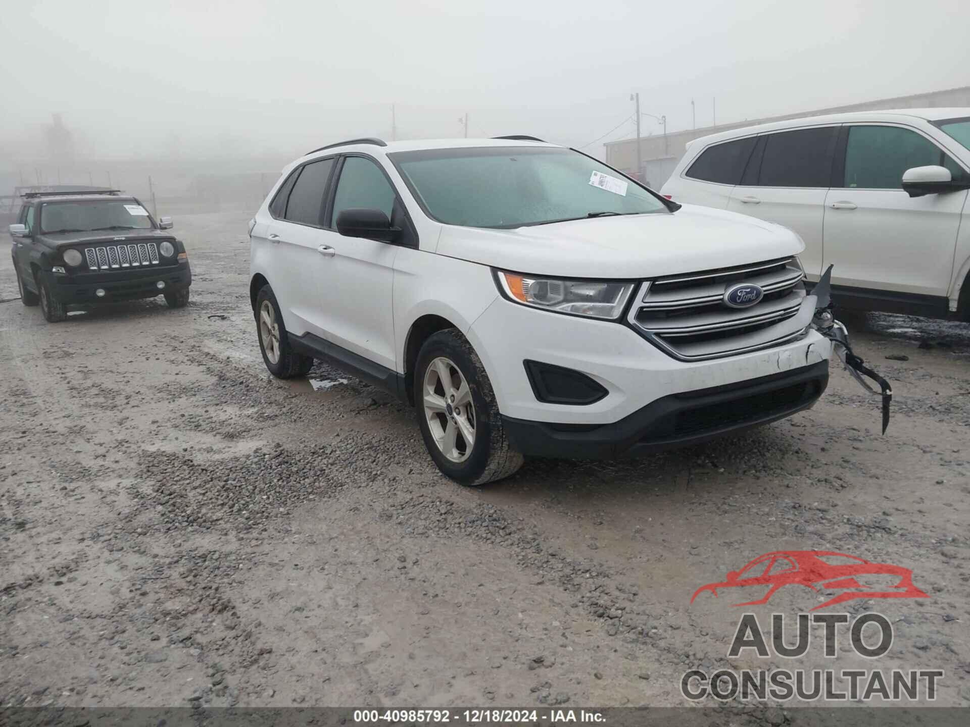 FORD EDGE 2015 - 2FMTK3G89FBB37378