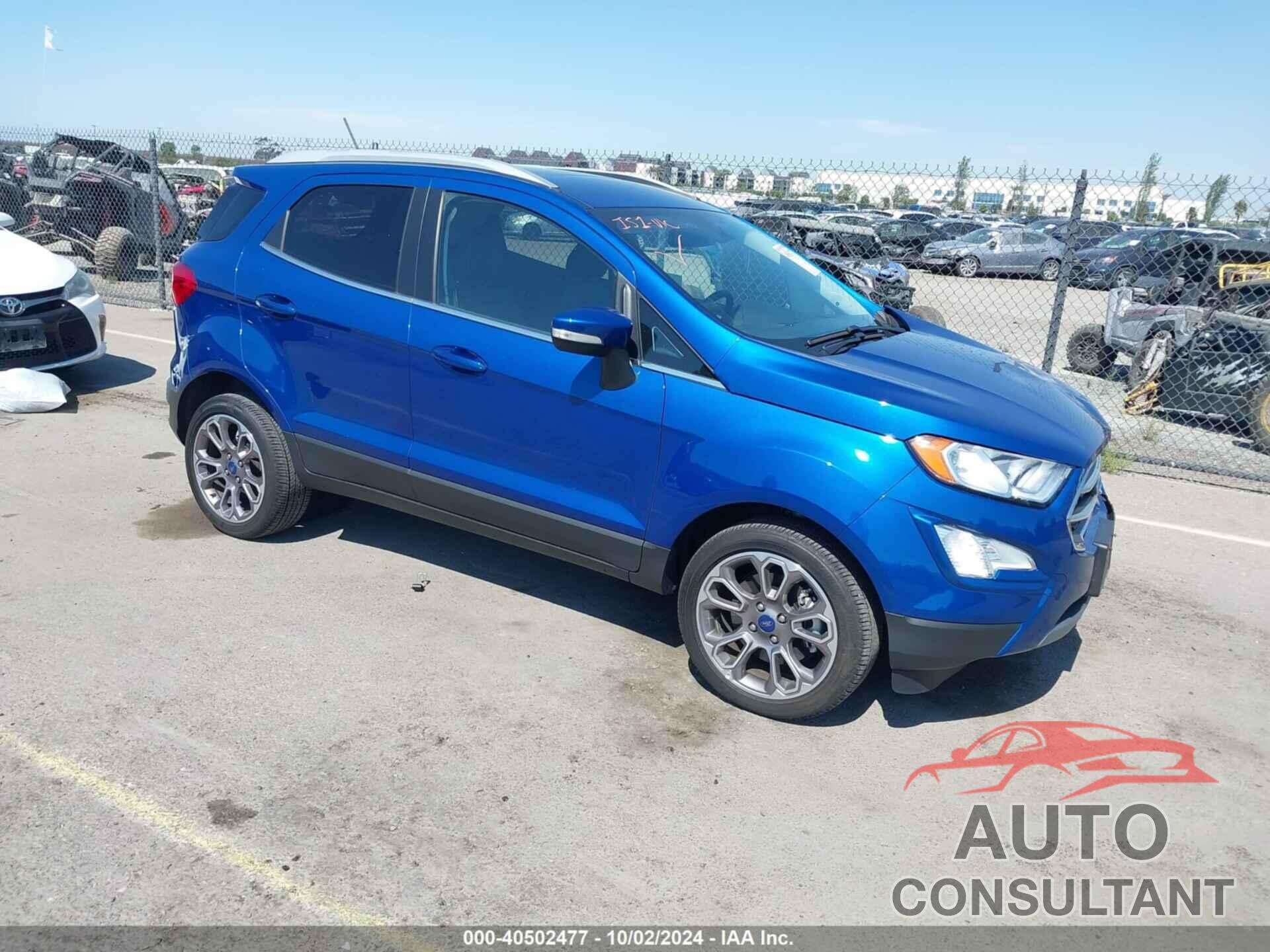 FORD ECOSPORT 2021 - MAJ3S2KE4MC453043