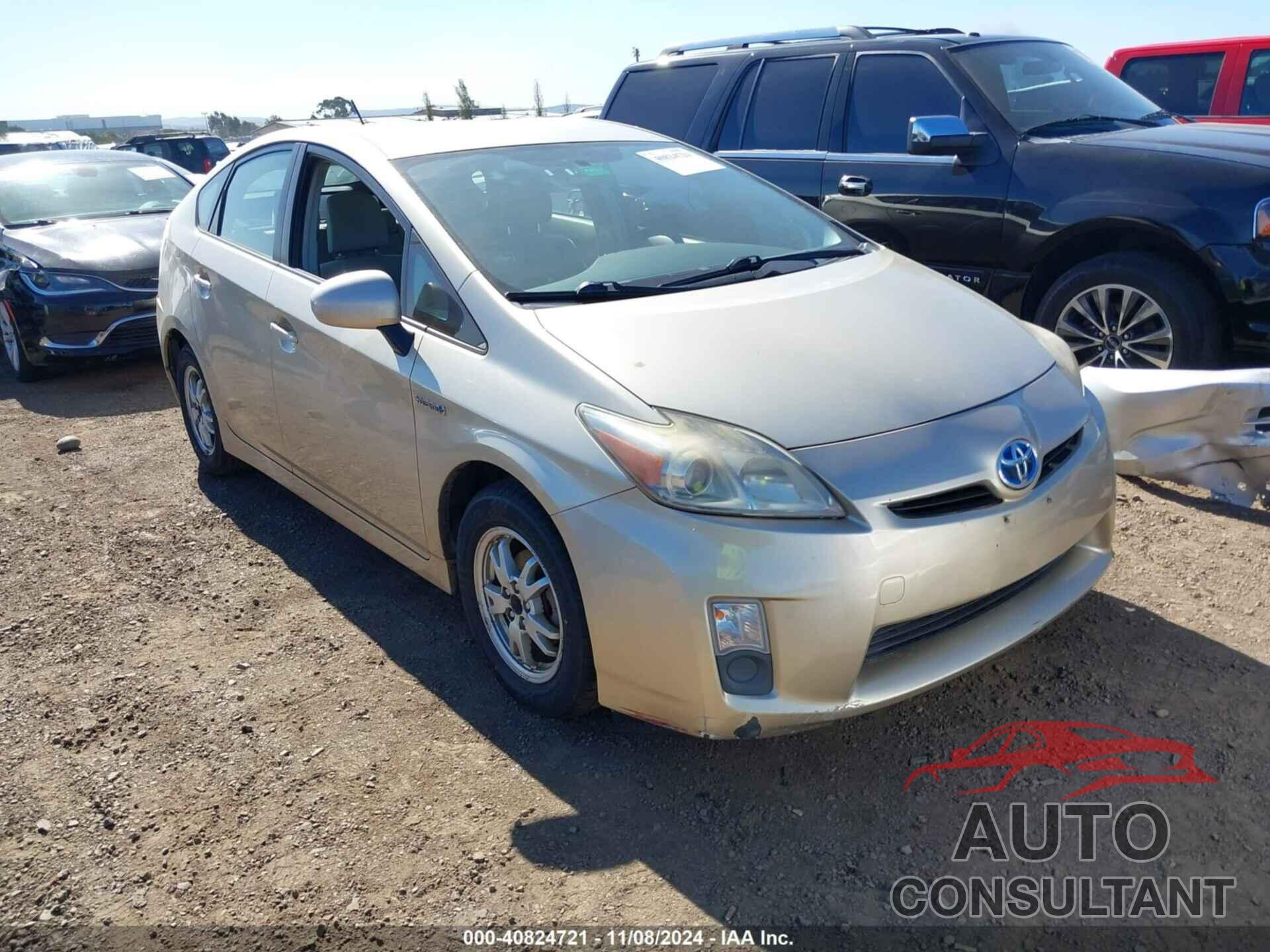 TOYOTA PRIUS 2010 - JTDKN3DU0A1270379