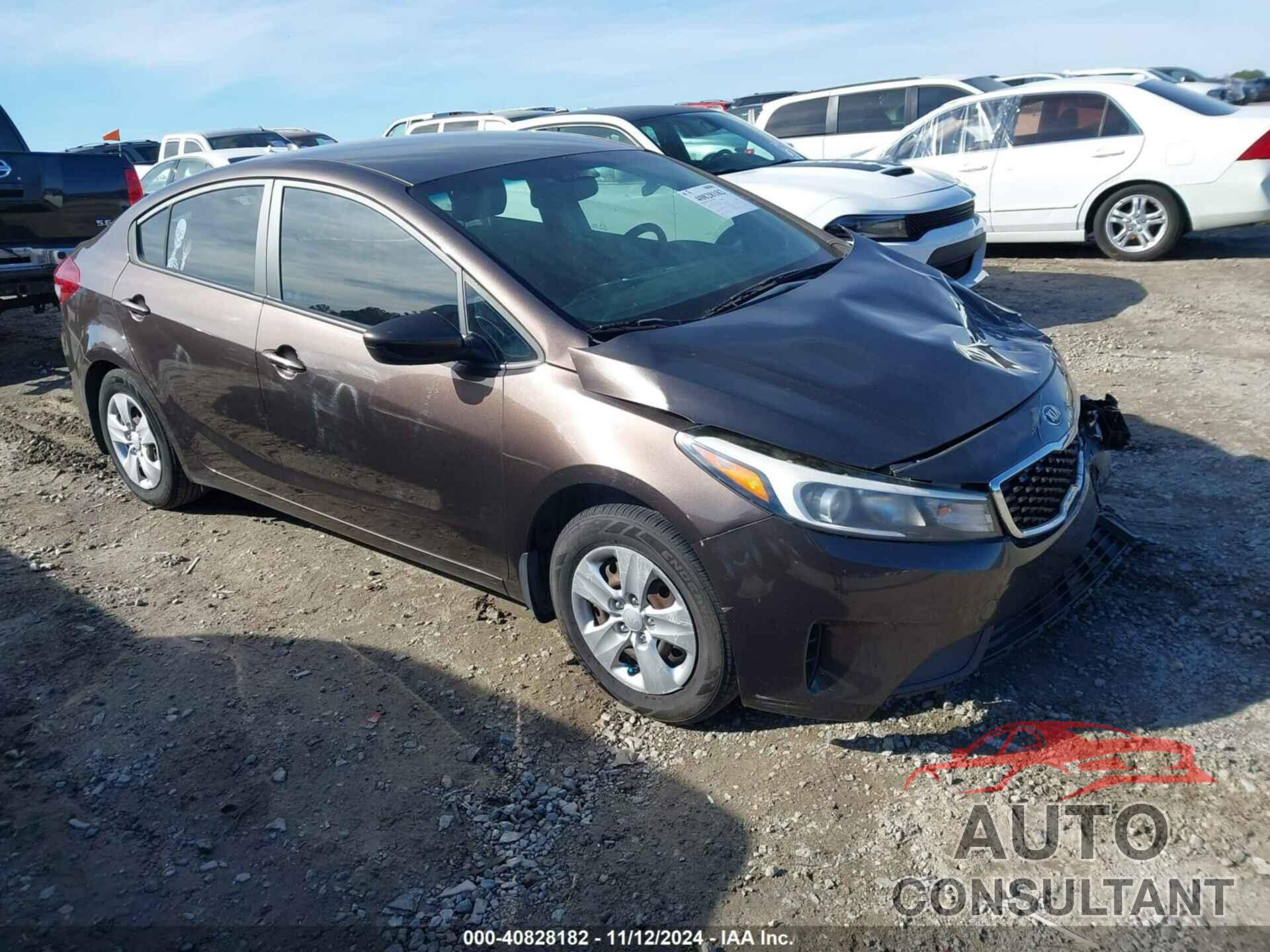 KIA FORTE 2017 - 3KPFK4A70HE158381