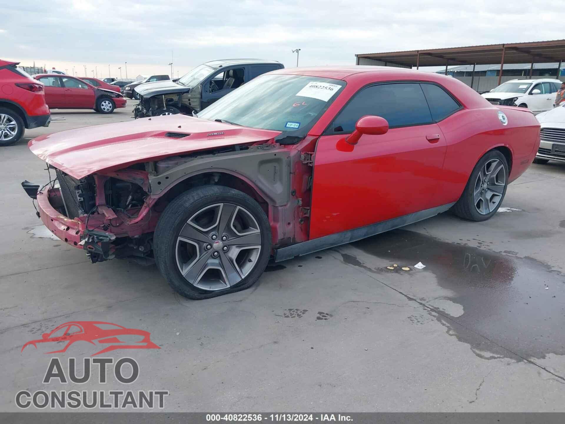 DODGE CHALLENGER 2012 - 2C3CDYBT7CH220554