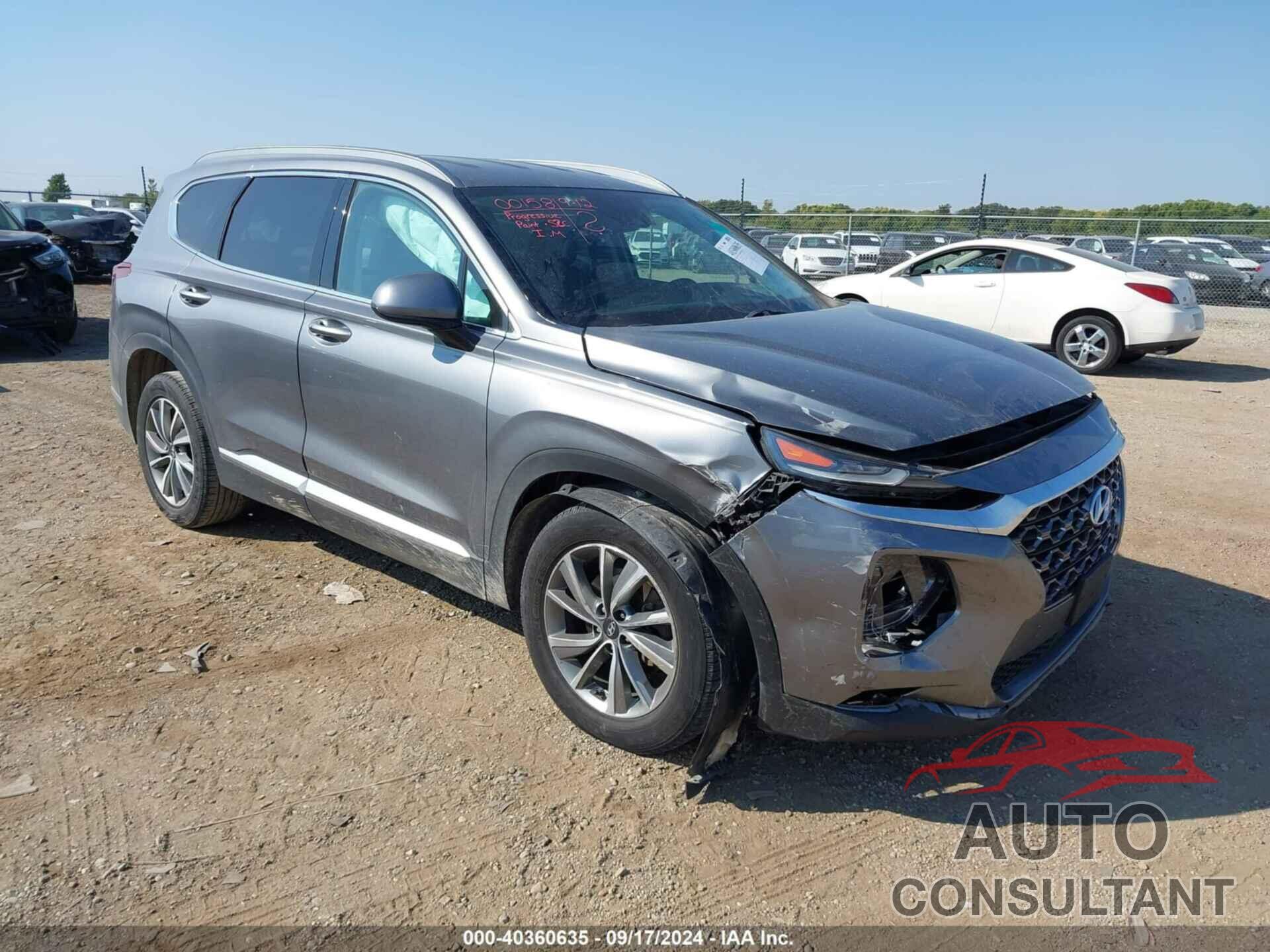 HYUNDAI SANTA FE 2019 - 5NMS33AD2KH062196