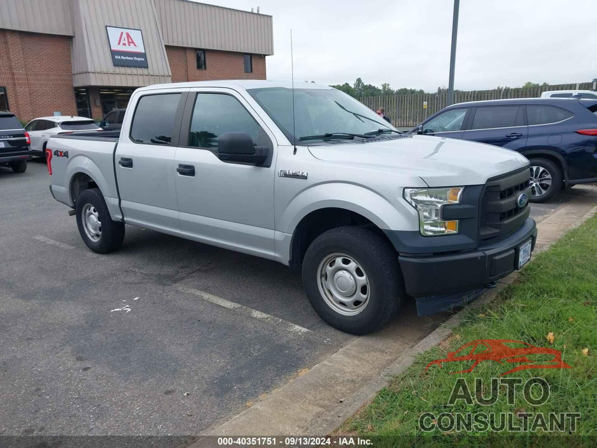 FORD F-150 2017 - 1FTEW1E8XHKD63625