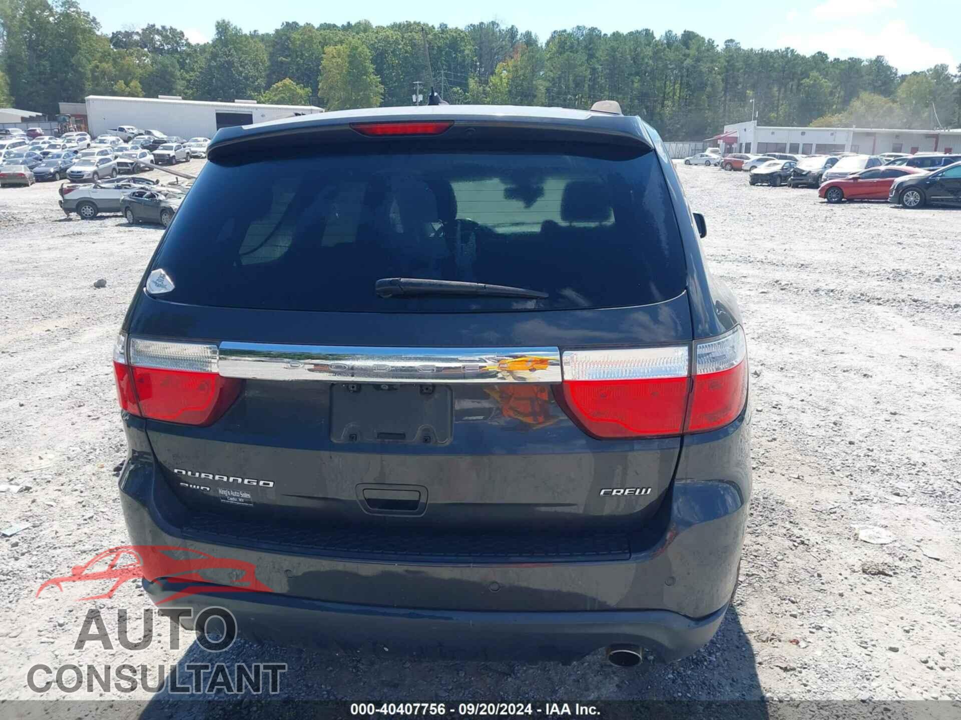 DODGE DURANGO 2011 - 1D4RE4GG9BC730965
