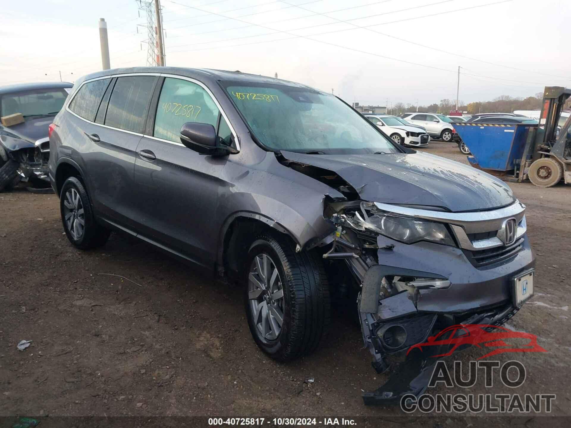 HONDA PILOT 2020 - 5FNYF5H55LB007207