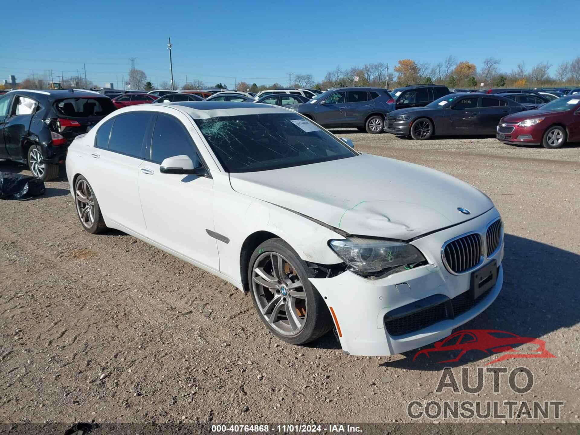 BMW 750LI 2013 - WBAYF8C59DD141068