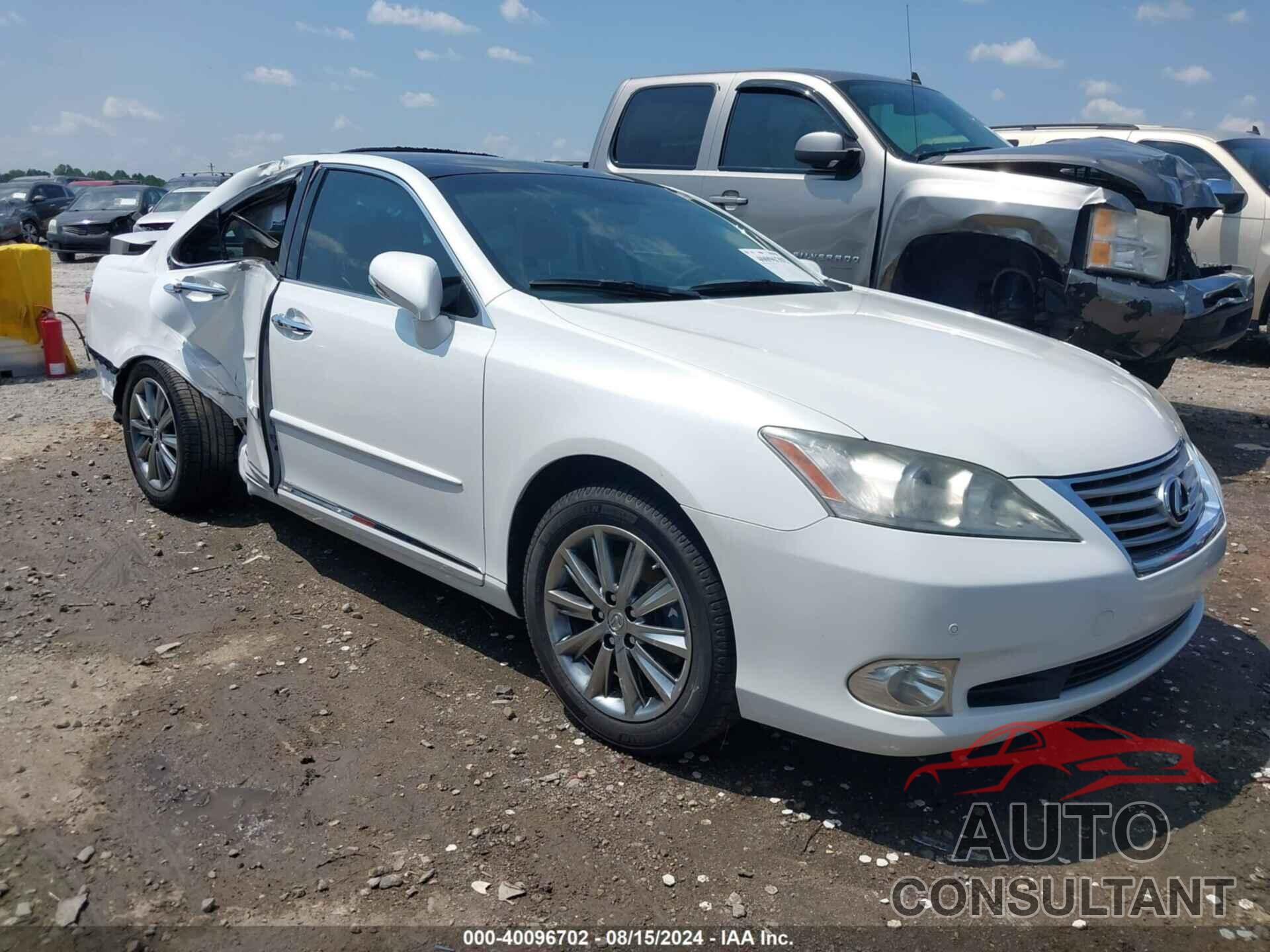 LEXUS ES 350 2011 - JTHBK1EG2B2444548