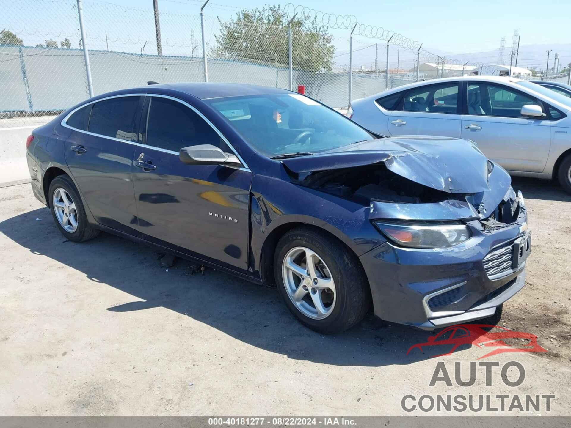 CHEVROLET MALIBU 2016 - 1G1ZB5STXGF332338