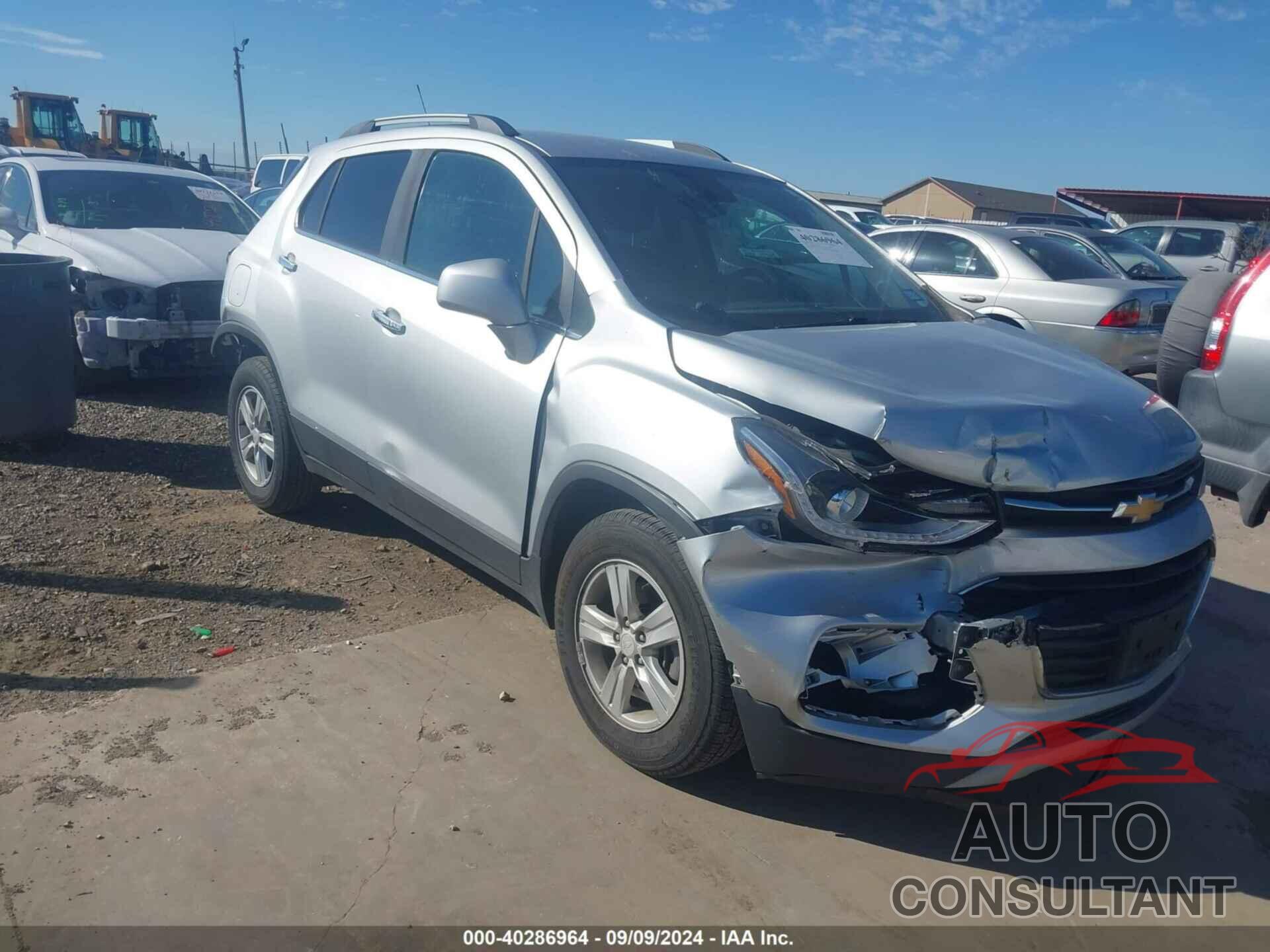 CHEVROLET TRAX 2019 - 3GNCJLSB1KL403766