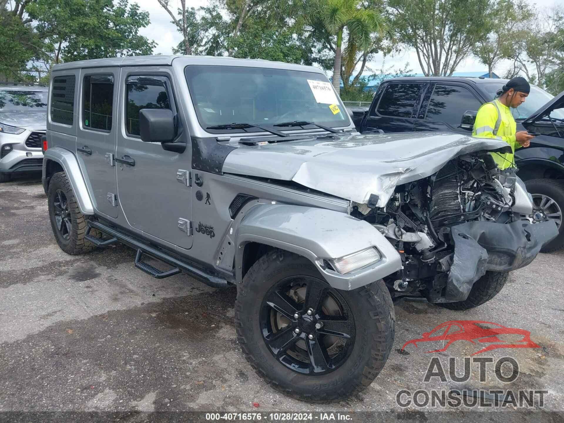 JEEP WRANGLER UNLIMITED 2020 - 1C4HJXDG3LW250141