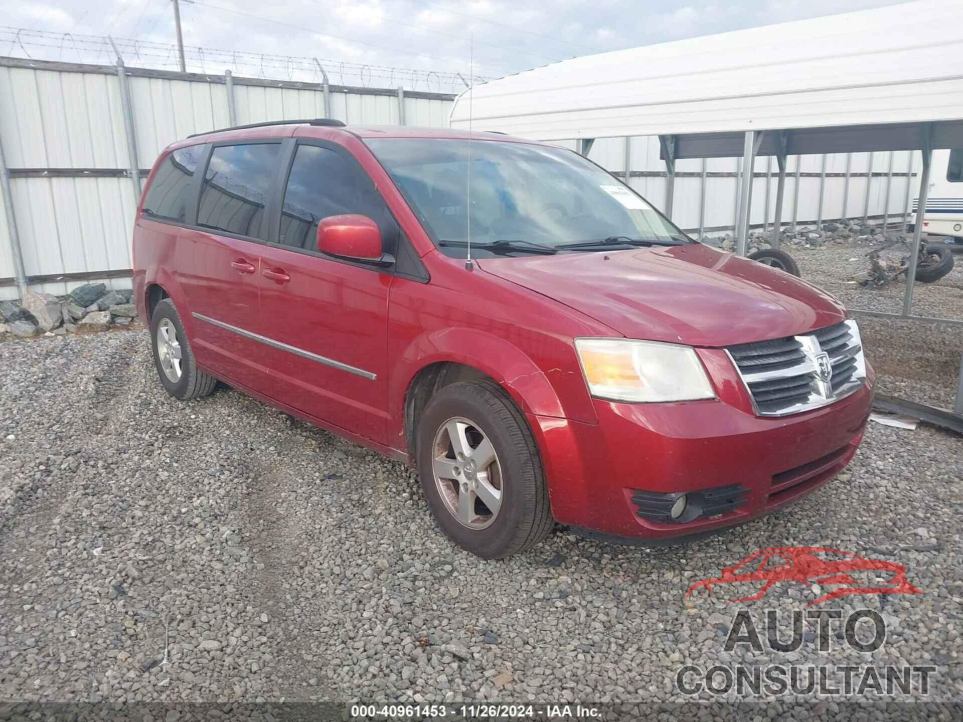 DODGE GRAND CARAVAN 2010 - 2D4RN5D1XAR258285