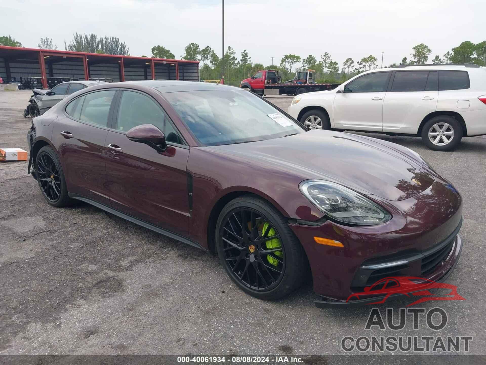 PORSCHE PANAMERA 2018 - WP0AA2A73JL110582