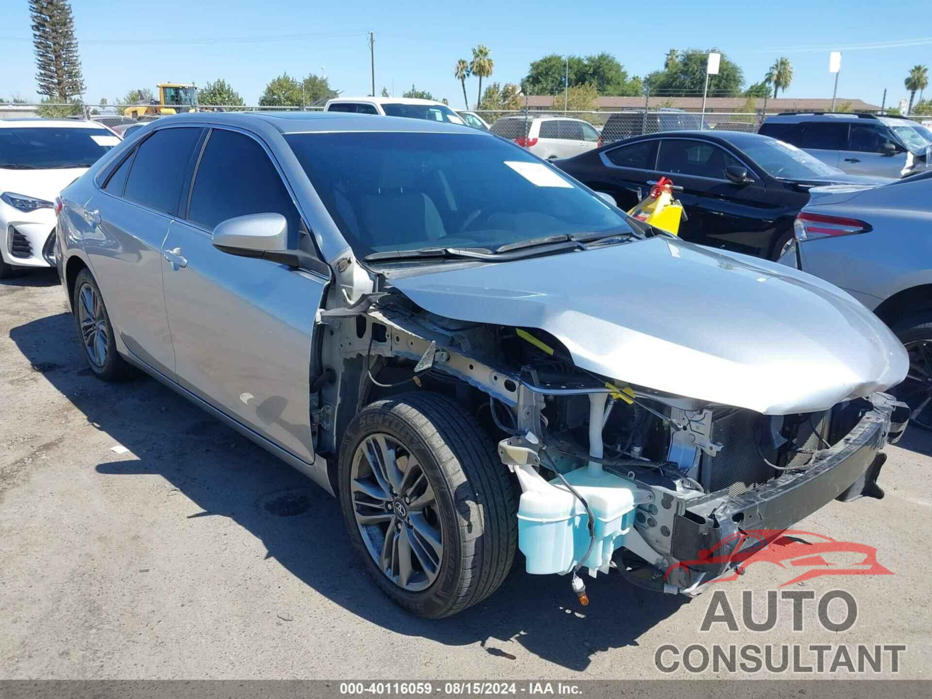 TOYOTA CAMRY 2016 - 4T1BF1FK2GU266818