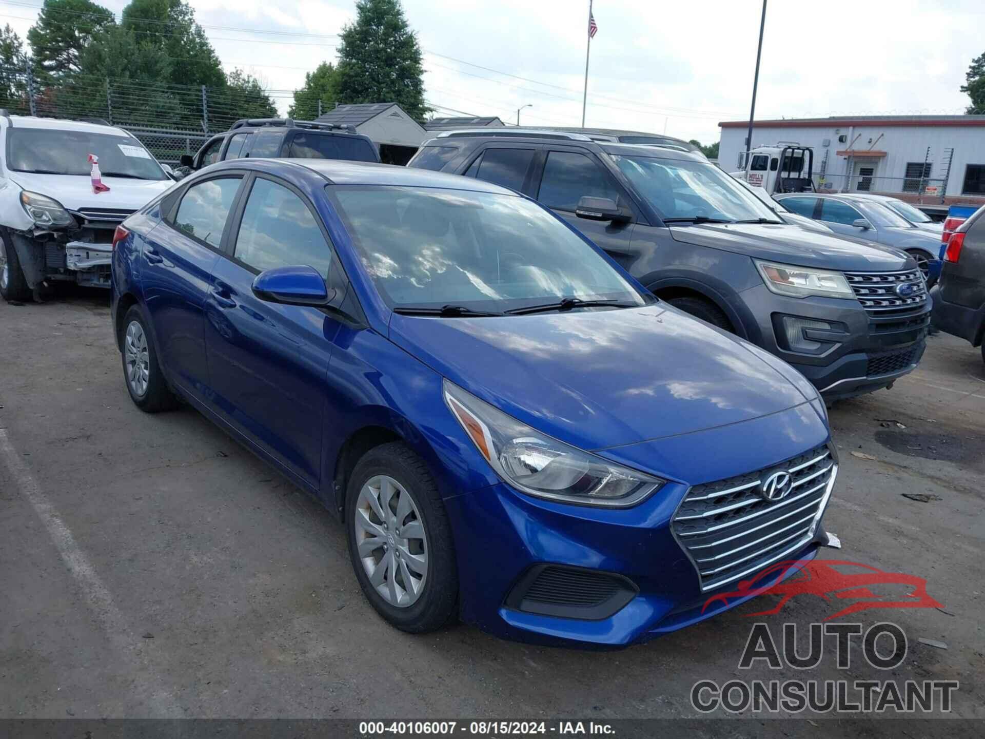 HYUNDAI ACCENT 2019 - 3KPC24A39KE065267