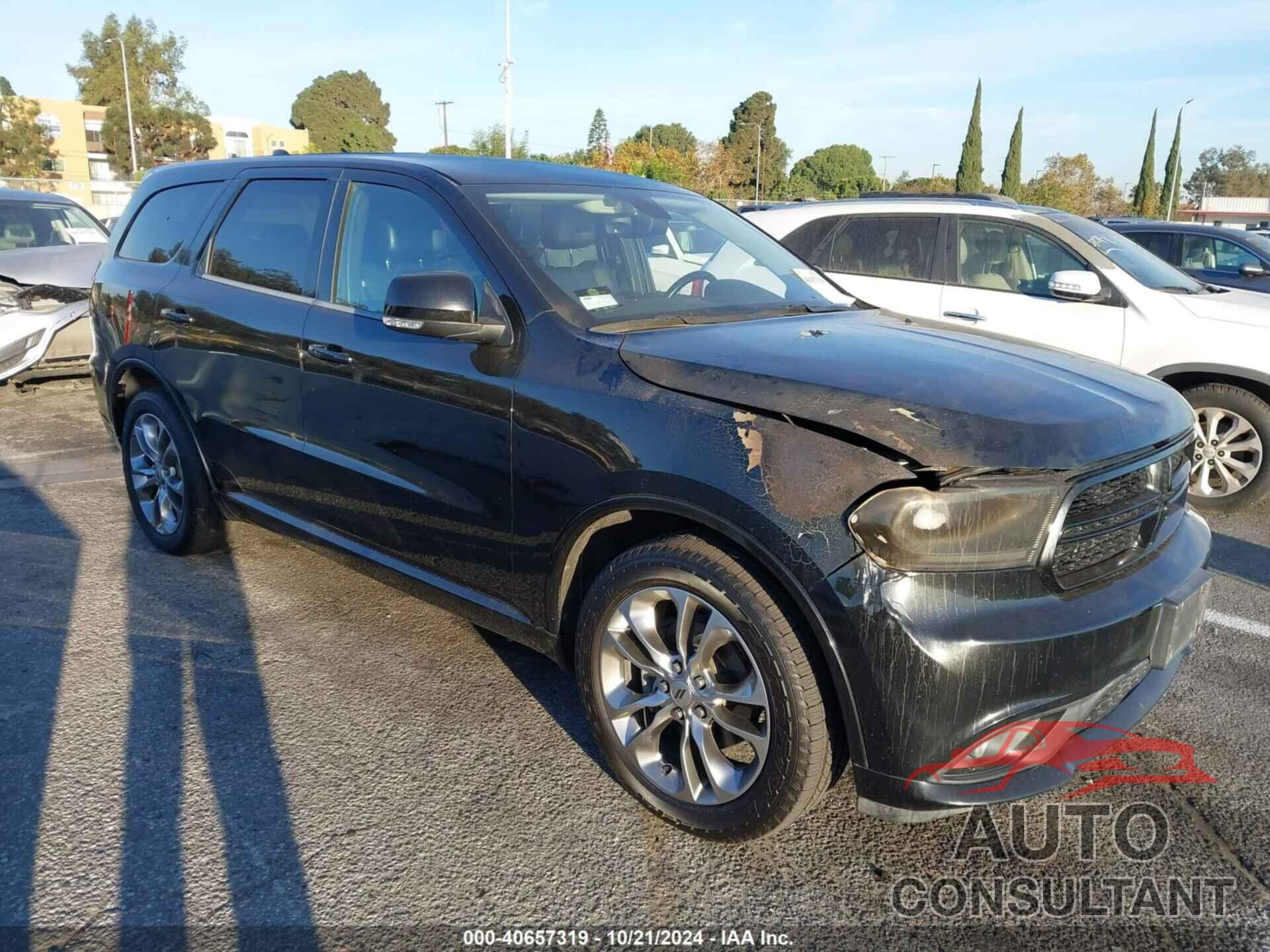 DODGE DURANGO 2017 - 1C4RDHDGXHC709031