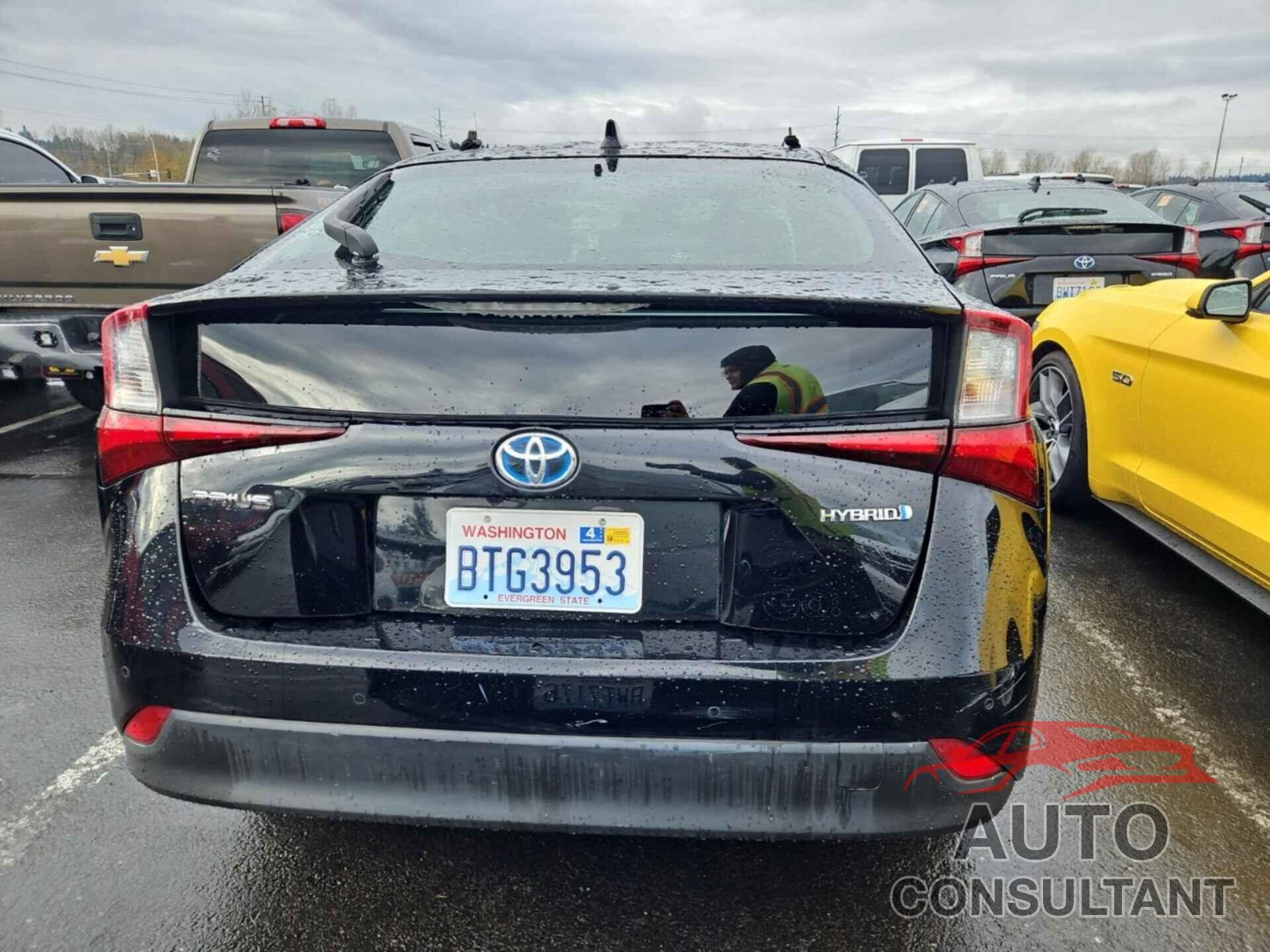 TOYOTA PRIUS 2020 - JTDKARFU9L3116367