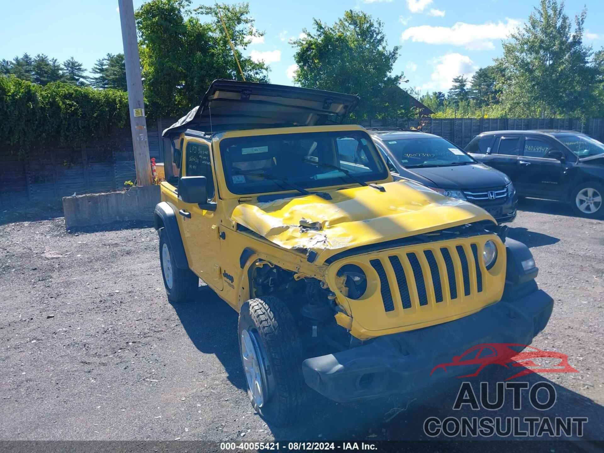 JEEP WRANGLER 2021 - 1C4GJXAN4MW662603