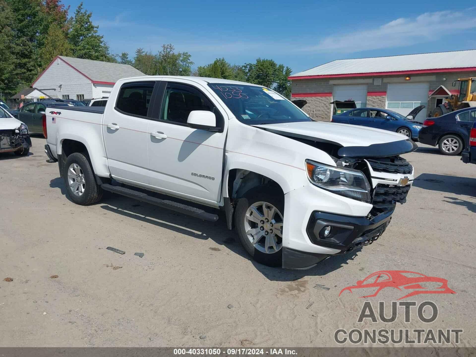 CHEVROLET COLORADO 2021 - 1GCGTCEN8M1107227