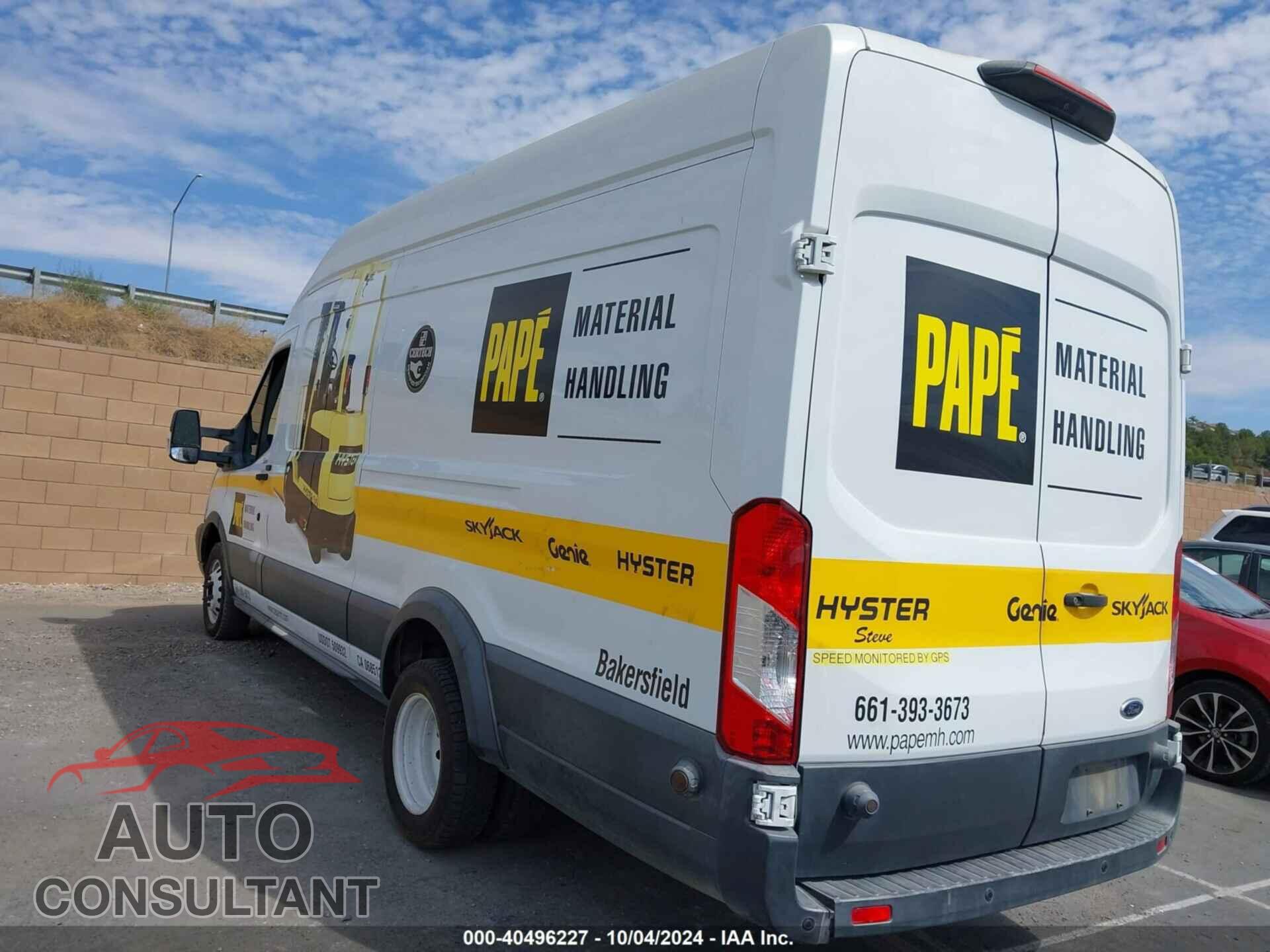 FORD TRANSIT 2018 - 1FTWS4XV8JKB55897