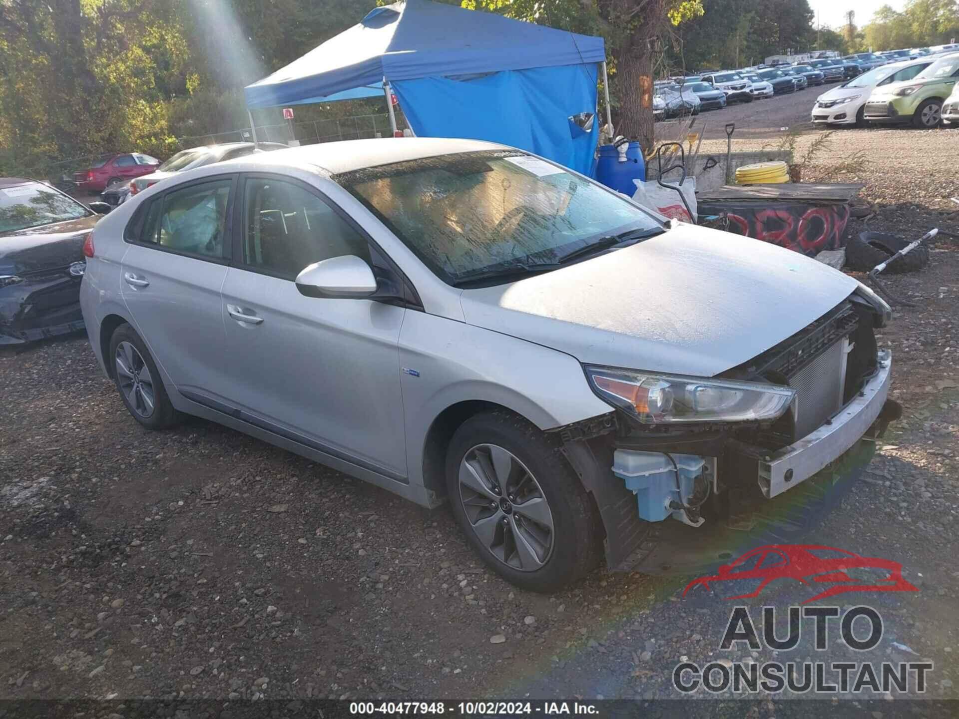 HYUNDAI IONIQ 2019 - KMHC65LD0KU160099