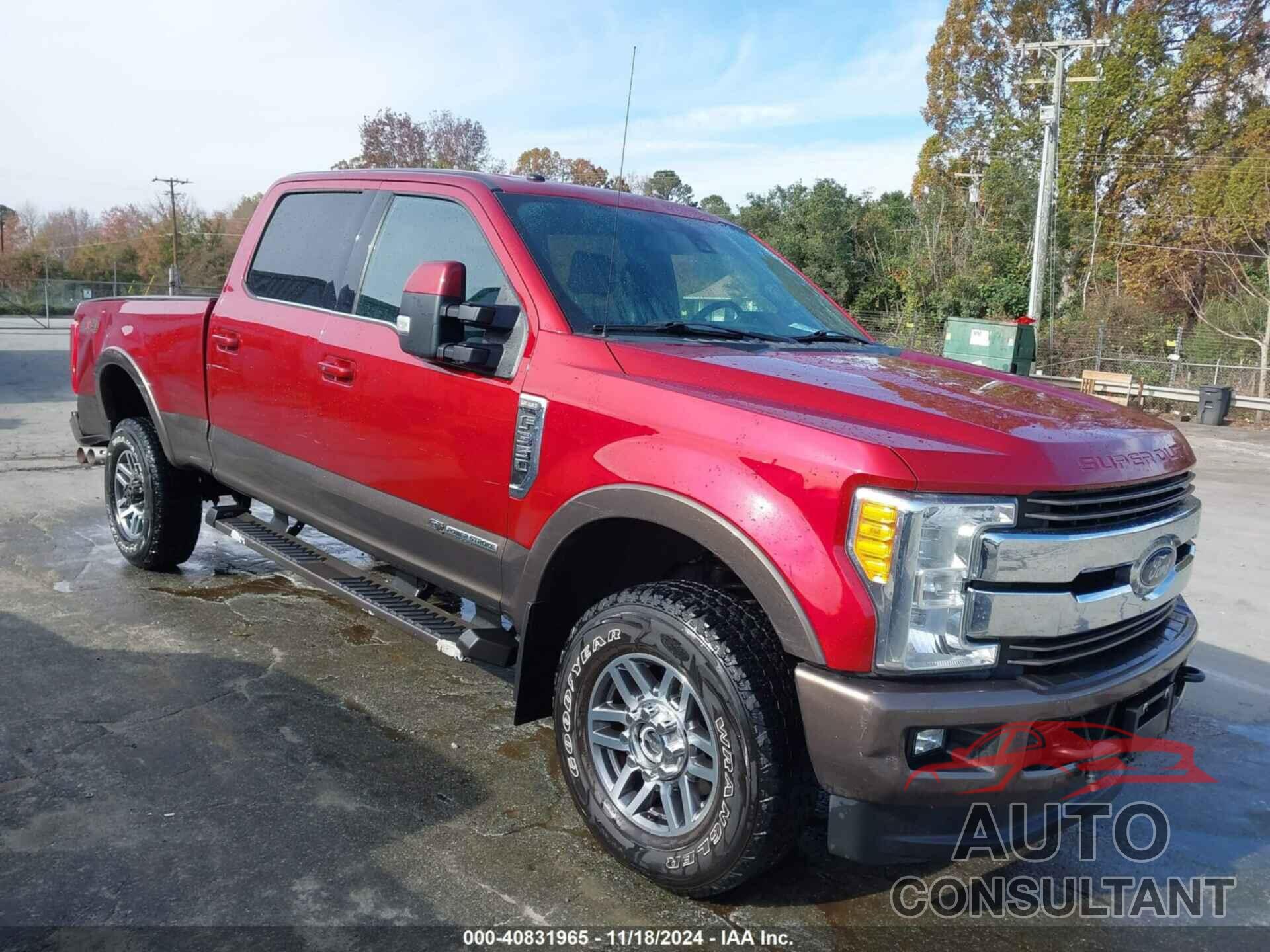 FORD F-350 2017 - 1FT8W3BT0HEC52212