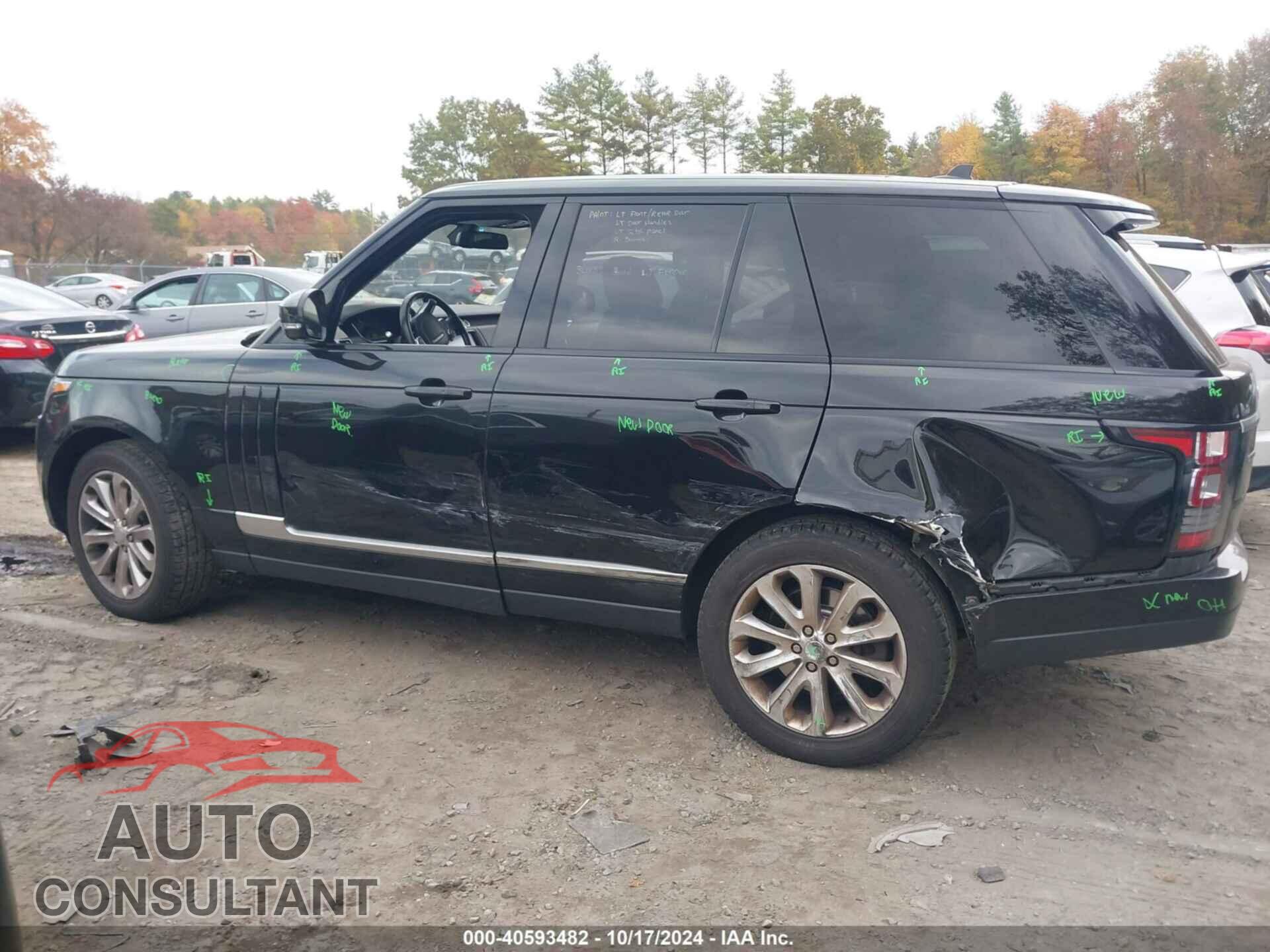 LAND ROVER RANGE ROVER 2016 - SALGS2KF5GA293879