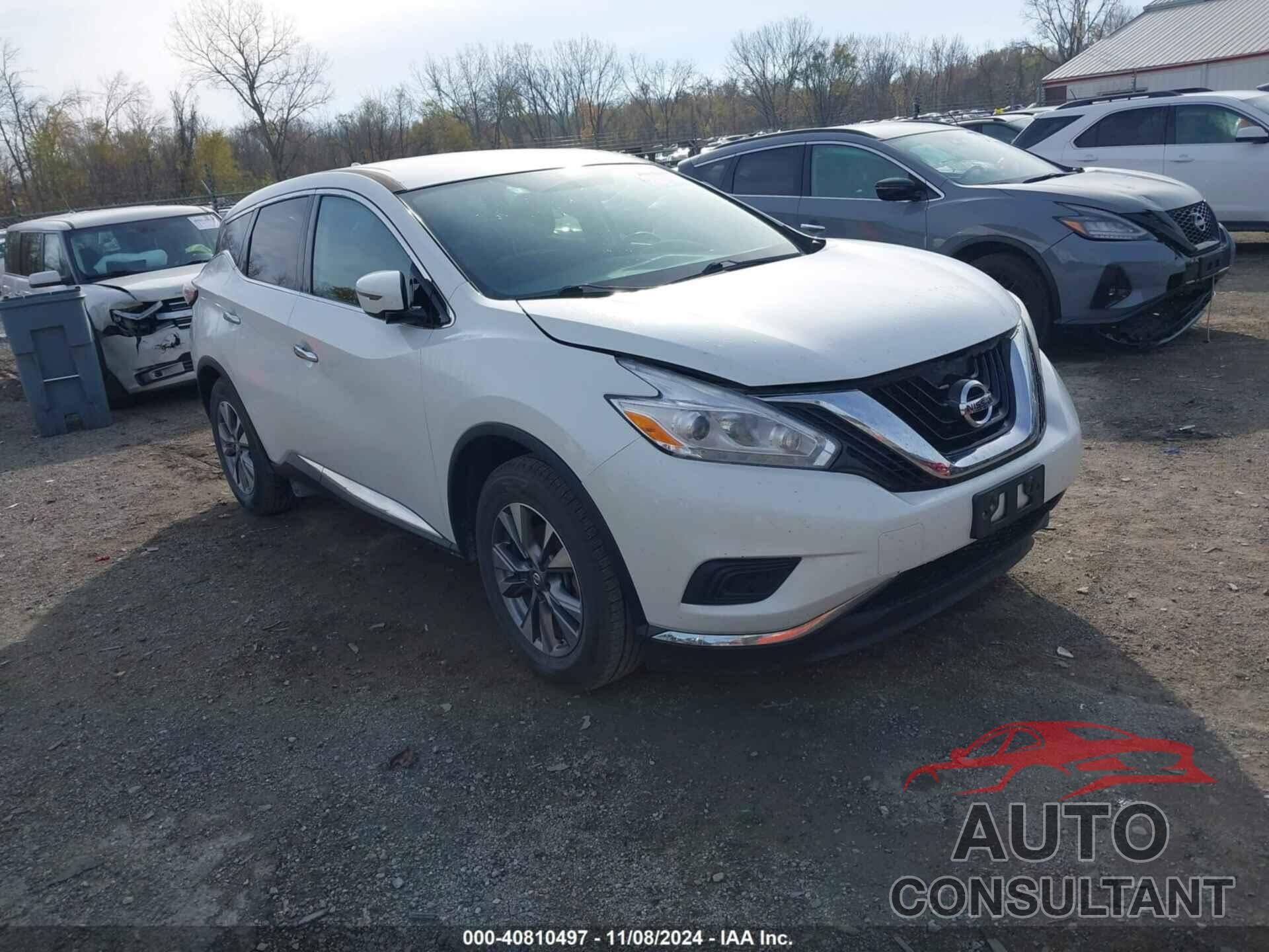 NISSAN MURANO 2016 - 5N1AZ2MH9GN155130