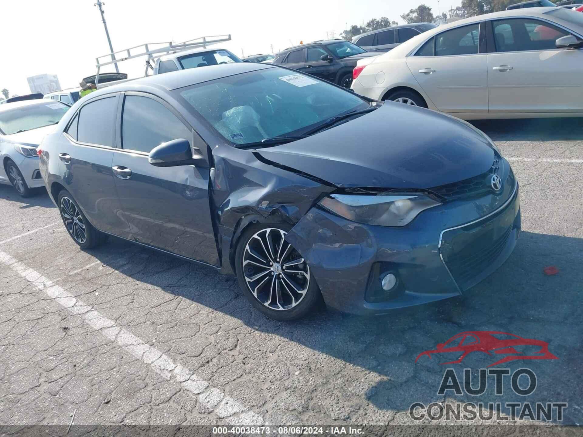 TOYOTA COROLLA 2016 - 5YFBURHE0GP384167