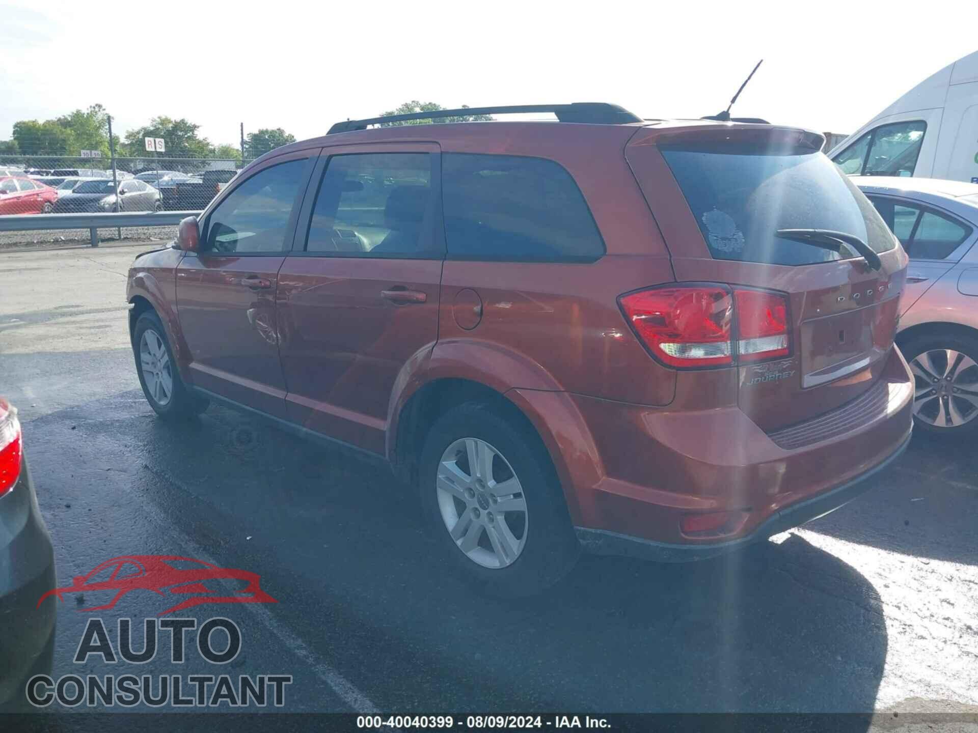 DODGE JOURNEY 2012 - 3C4PDCBB7CT353653