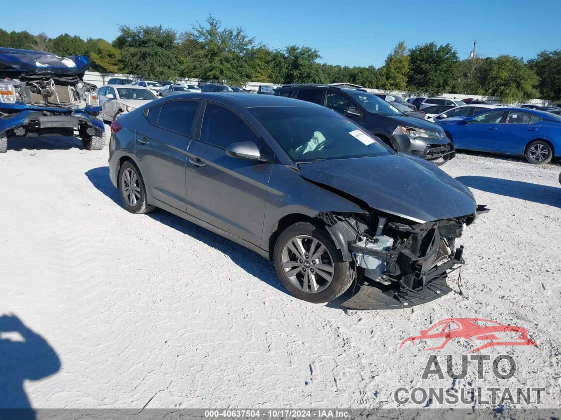 HYUNDAI ELANTRA 2017 - KMHD84LF2HU248834