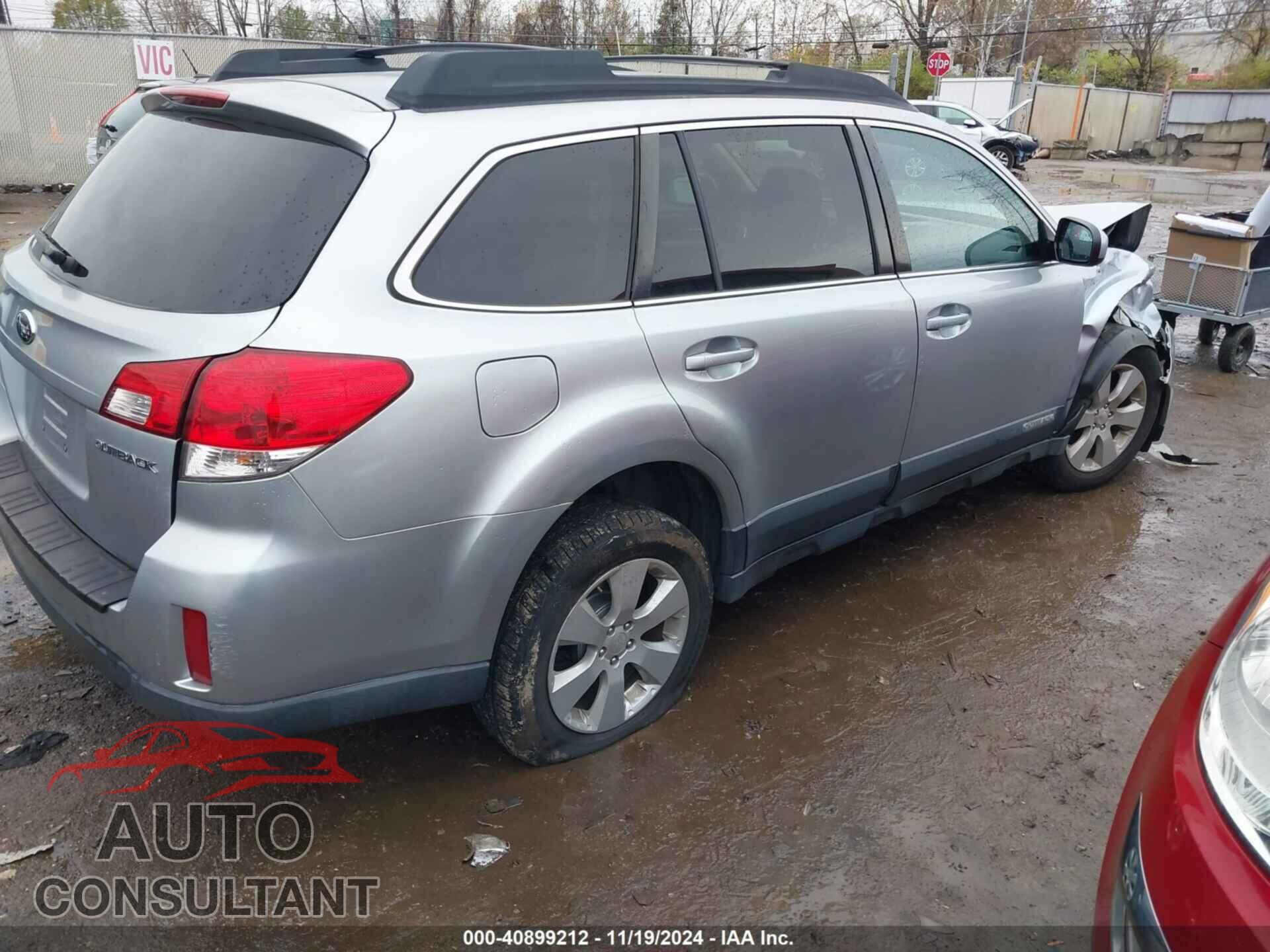 SUBARU OUTBACK 2012 - 4S4BRCCC7C1244261