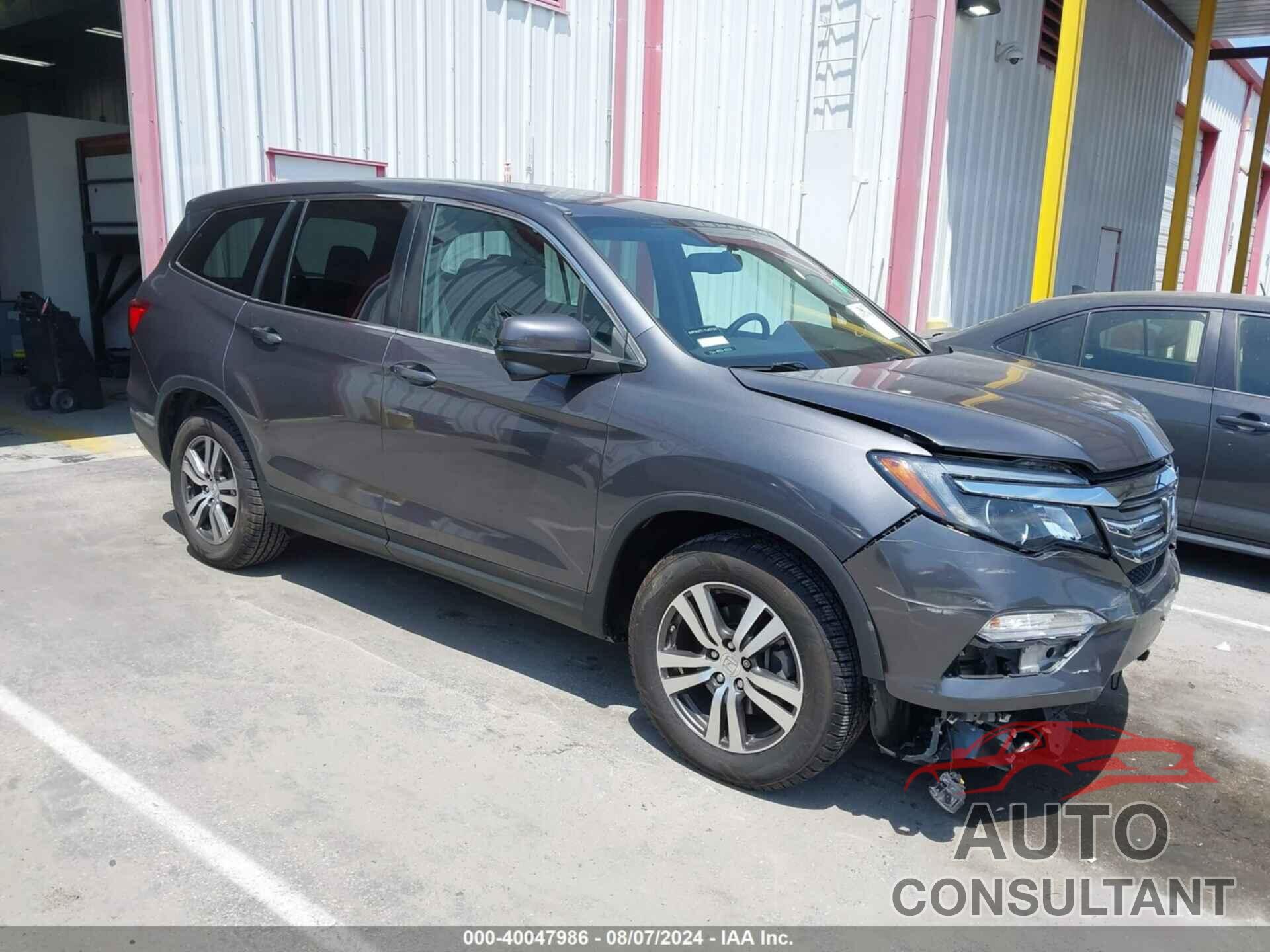 HONDA PILOT 2016 - 5FNYF5H74GB021929