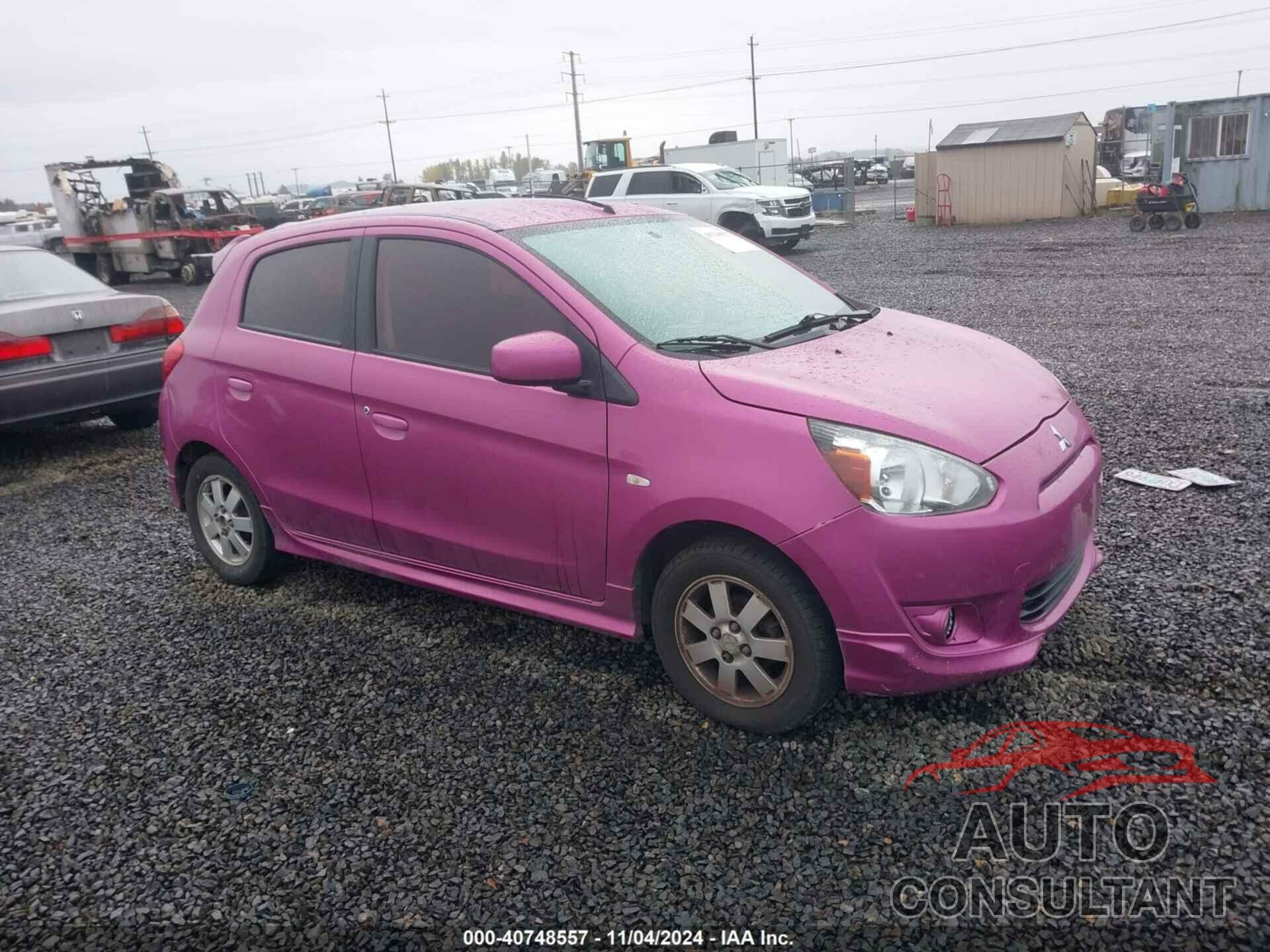 MITSUBISHI MIRAGE 2014 - ML32A4HJ3EH012536