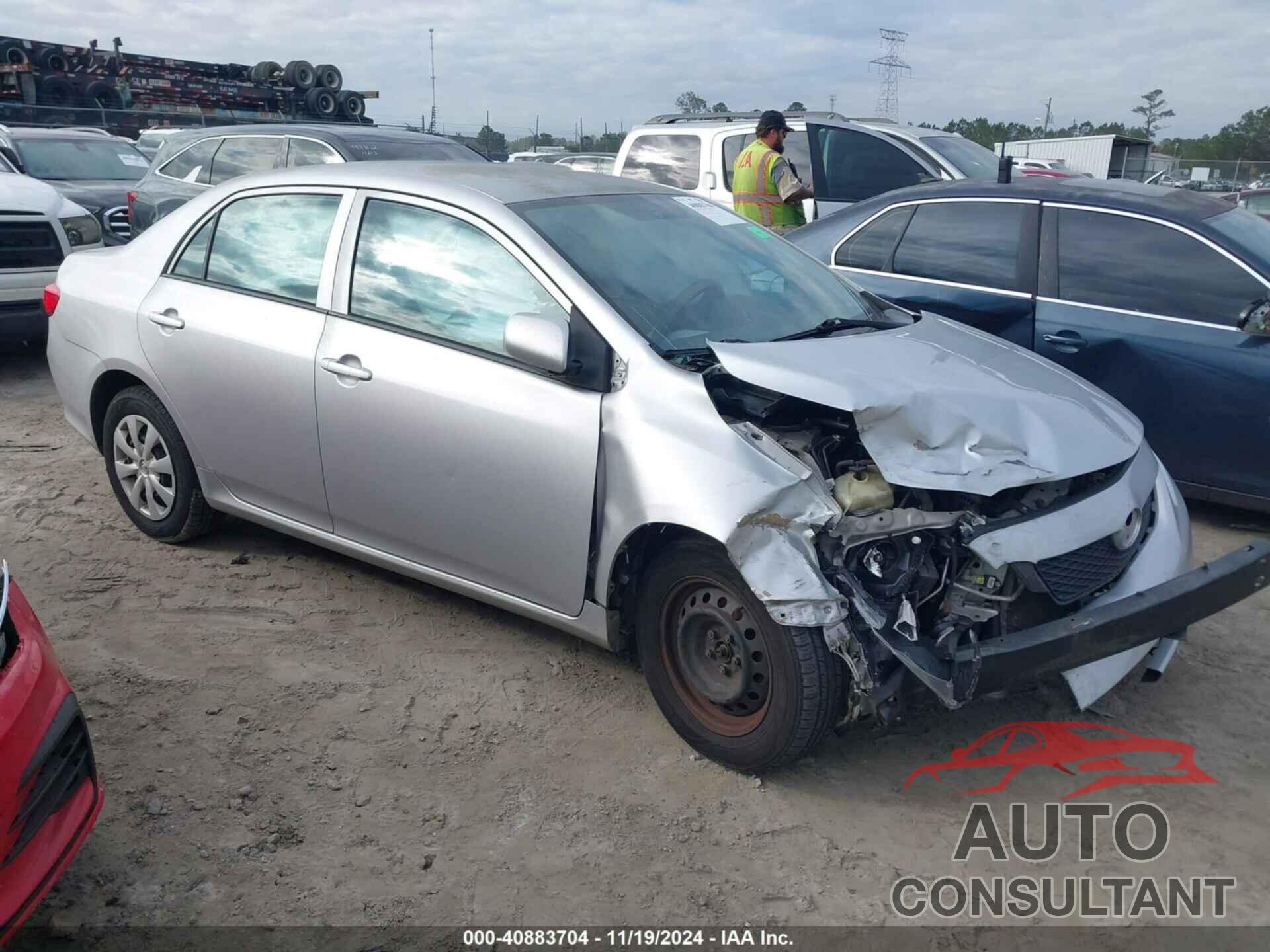 TOYOTA COROLLA 2010 - 1NXBU4EE8AZ258801