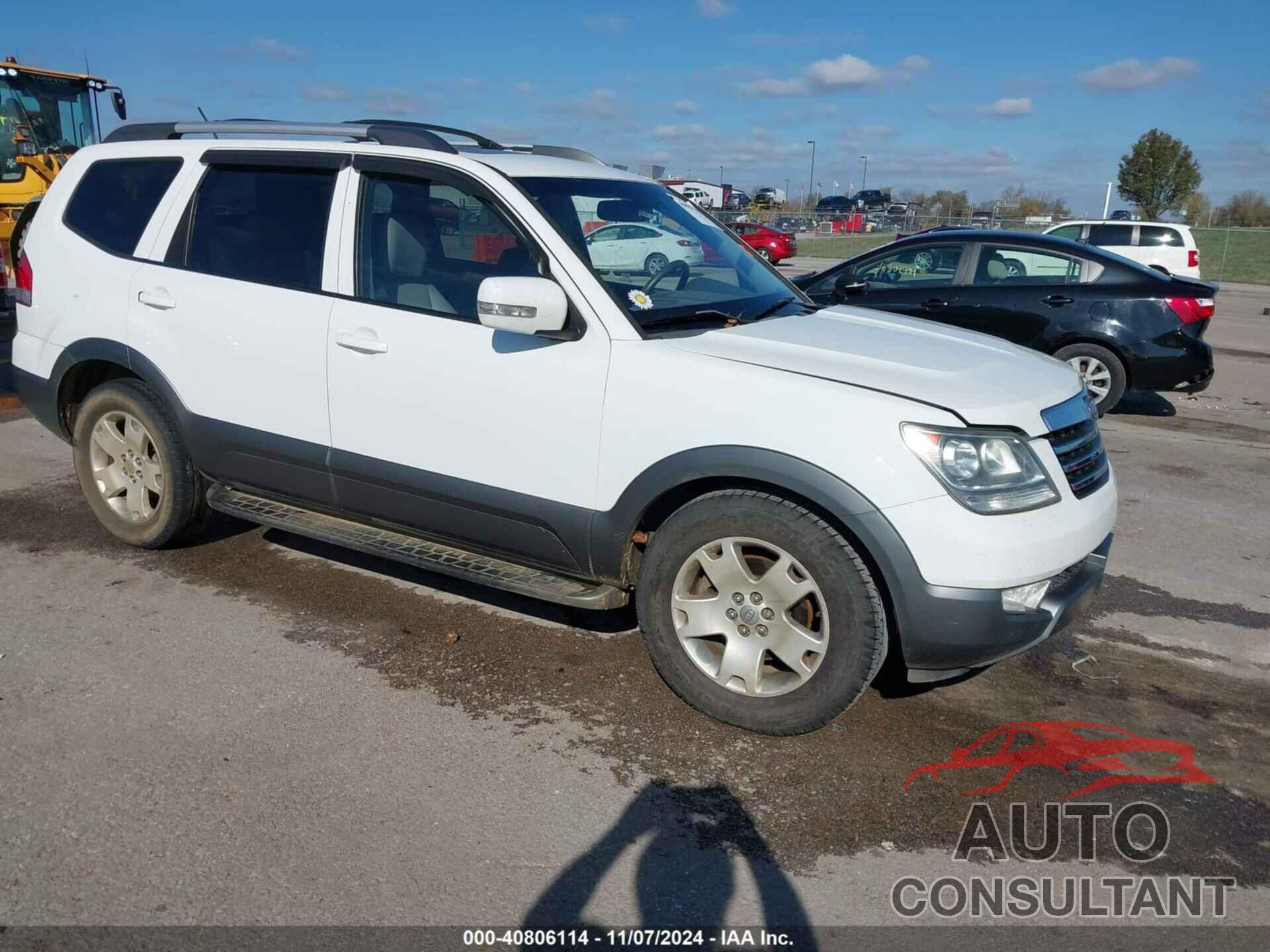 KIA BORREGO 2009 - KNDJJ742195021087