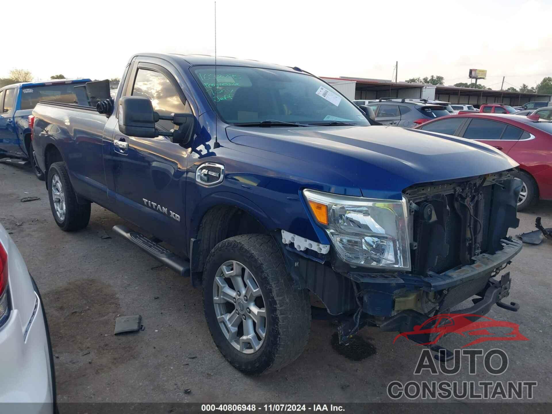 NISSAN TITAN XD 2017 - 1N6BA1RP4HN524646