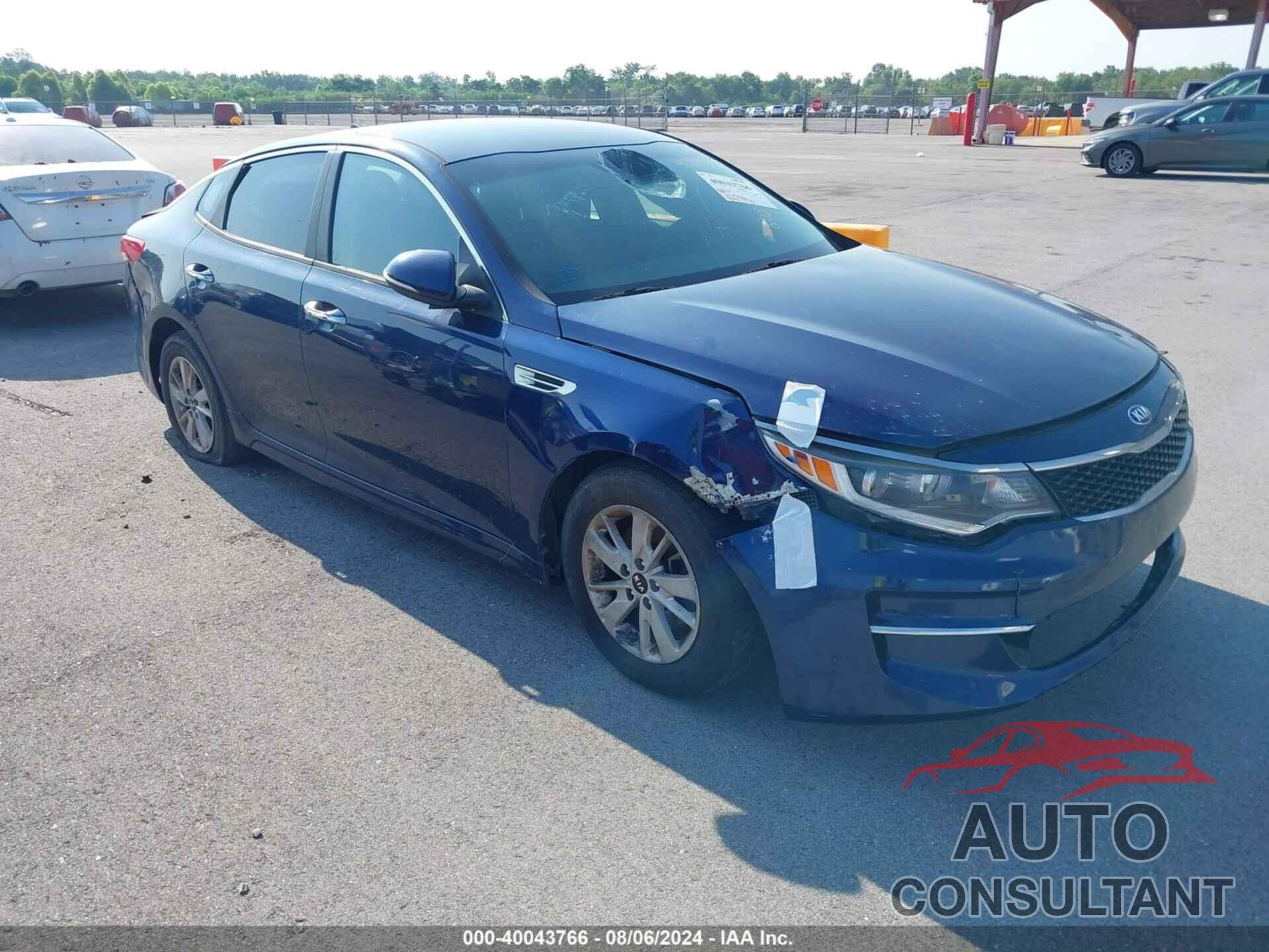 KIA OPTIMA 2018 - 5XXGT4L34JG217330