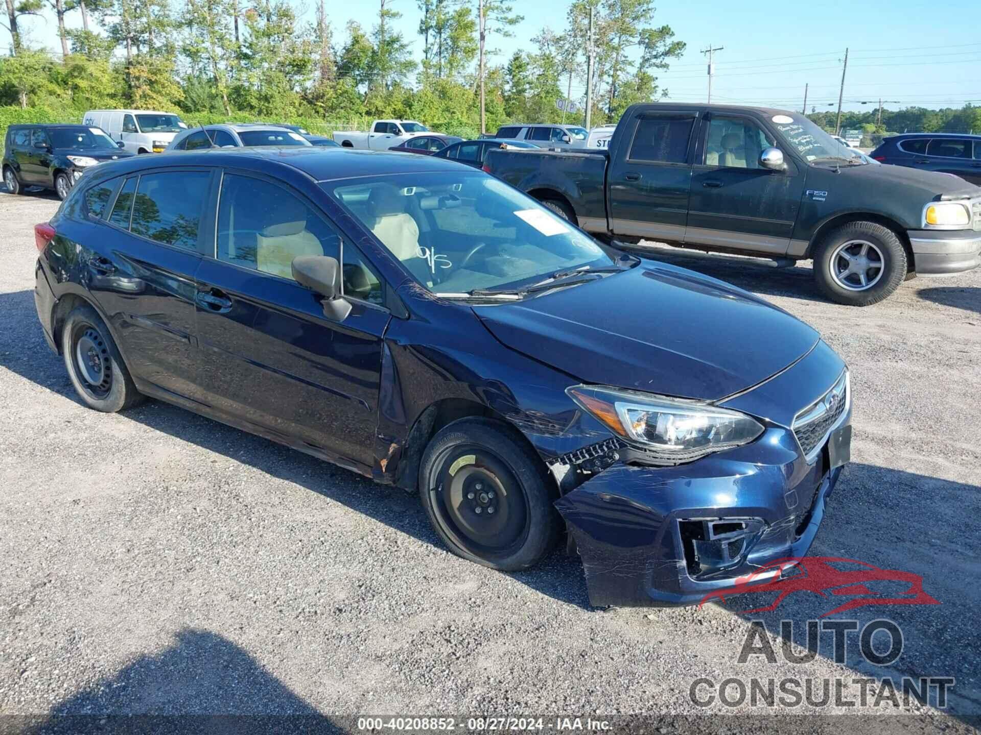 SUBARU IMPREZA 2019 - 4S3GTAB67K3738442