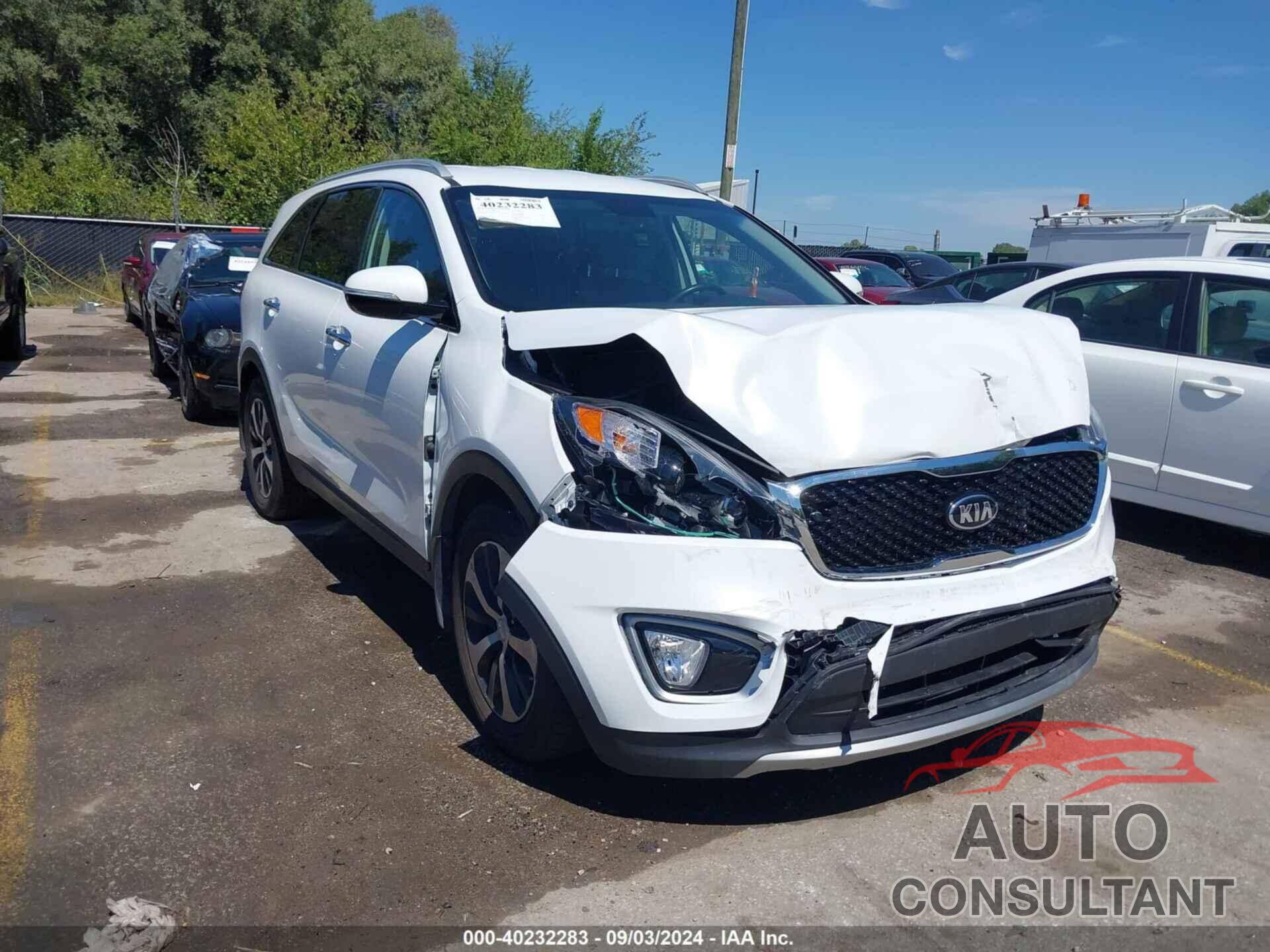 KIA SORENTO 2017 - 5XYPH4A51HG321382