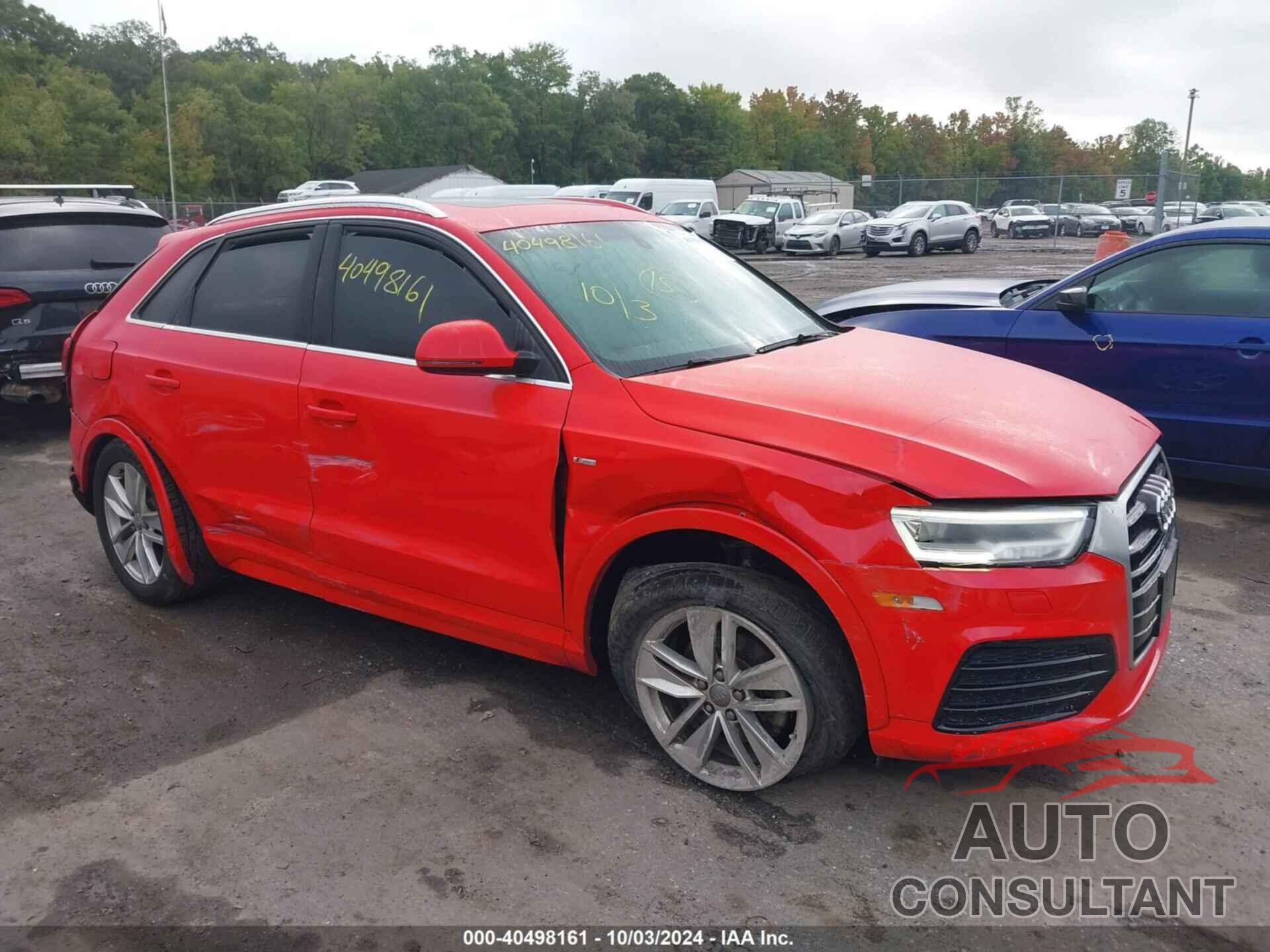 AUDI Q3 2018 - WA1JCCFS8JR005735