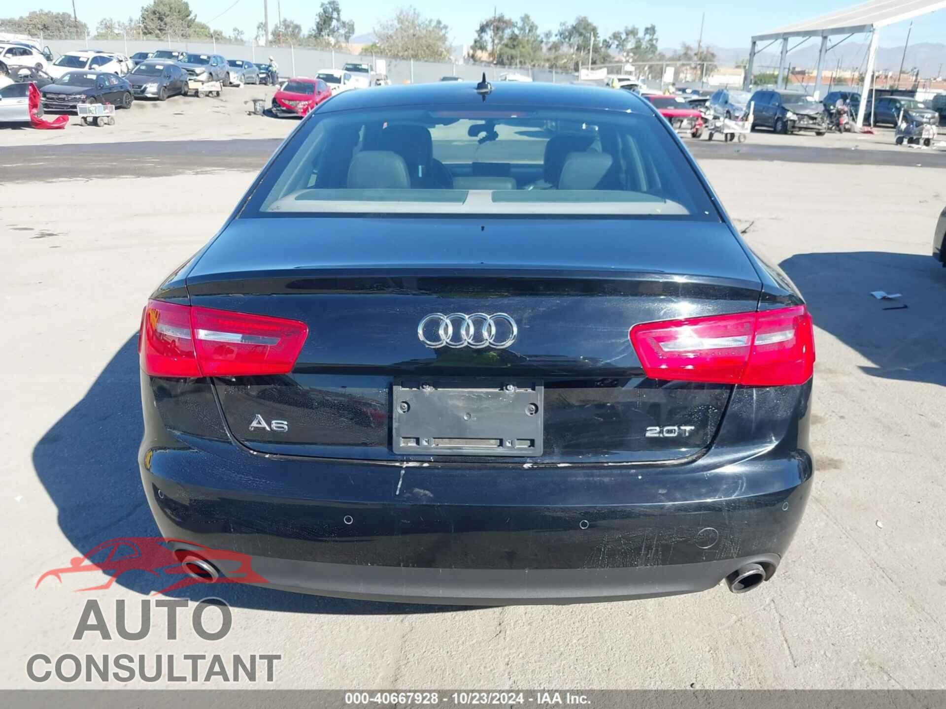 AUDI A6 2012 - WAUDFAFC4CN142976