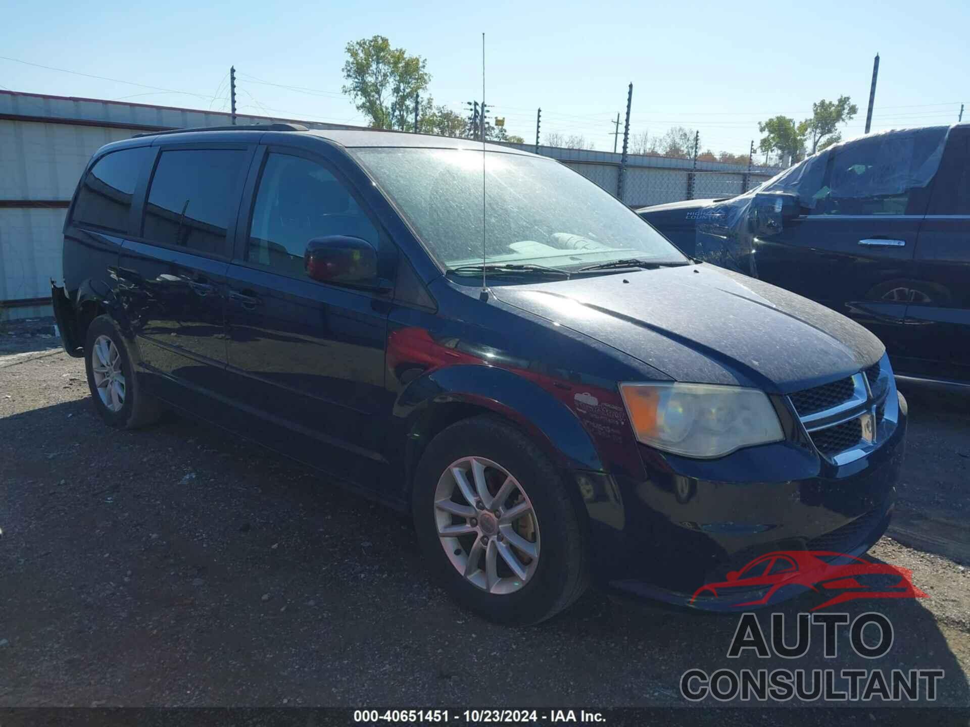DODGE GRAND CARAVAN 2013 - 2C4RDGCG3DR580756