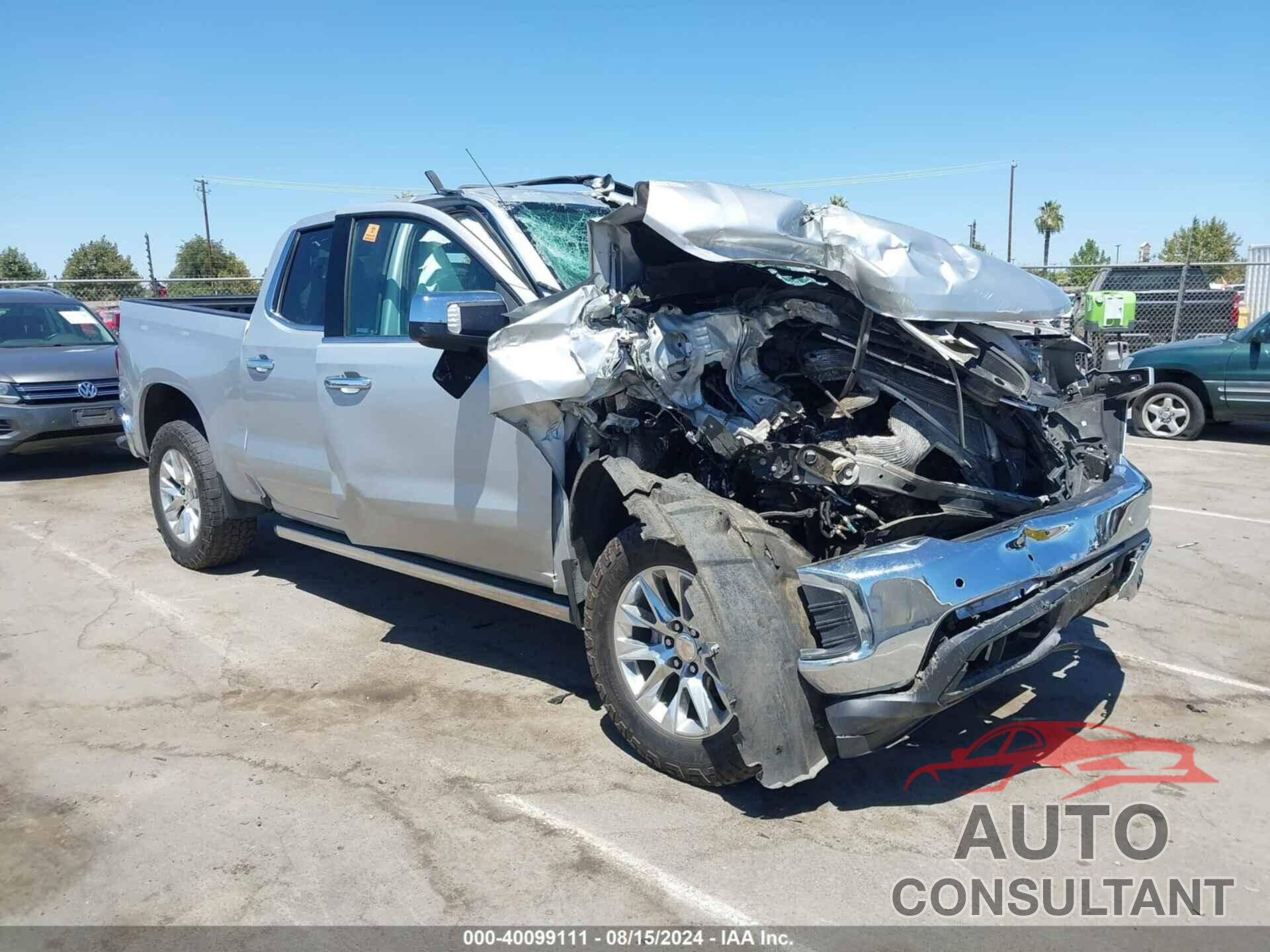 CHEVROLET SILVERADO 1500 2021 - 1GCUYGELXMZ443652