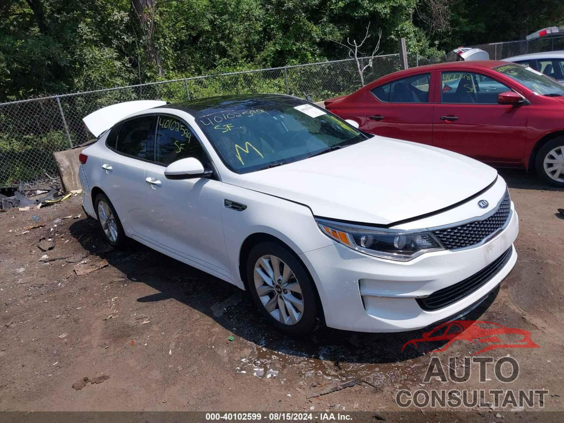 KIA OPTIMA 2016 - 5XXGU4L32GG103008