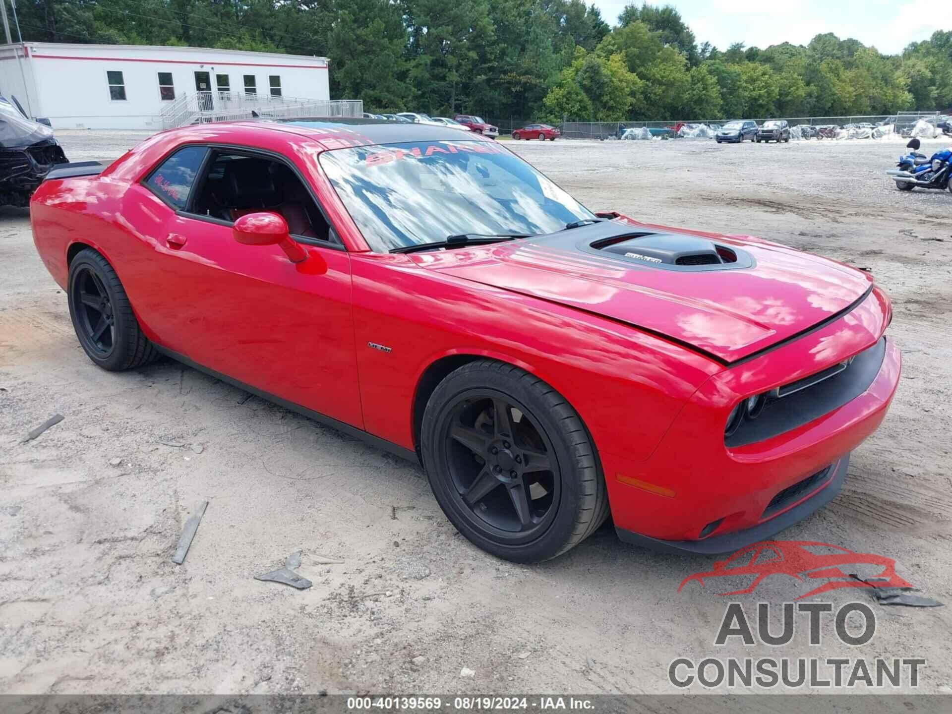 DODGE CHALLENGER 2016 - 2C3CDZBT1GH137018