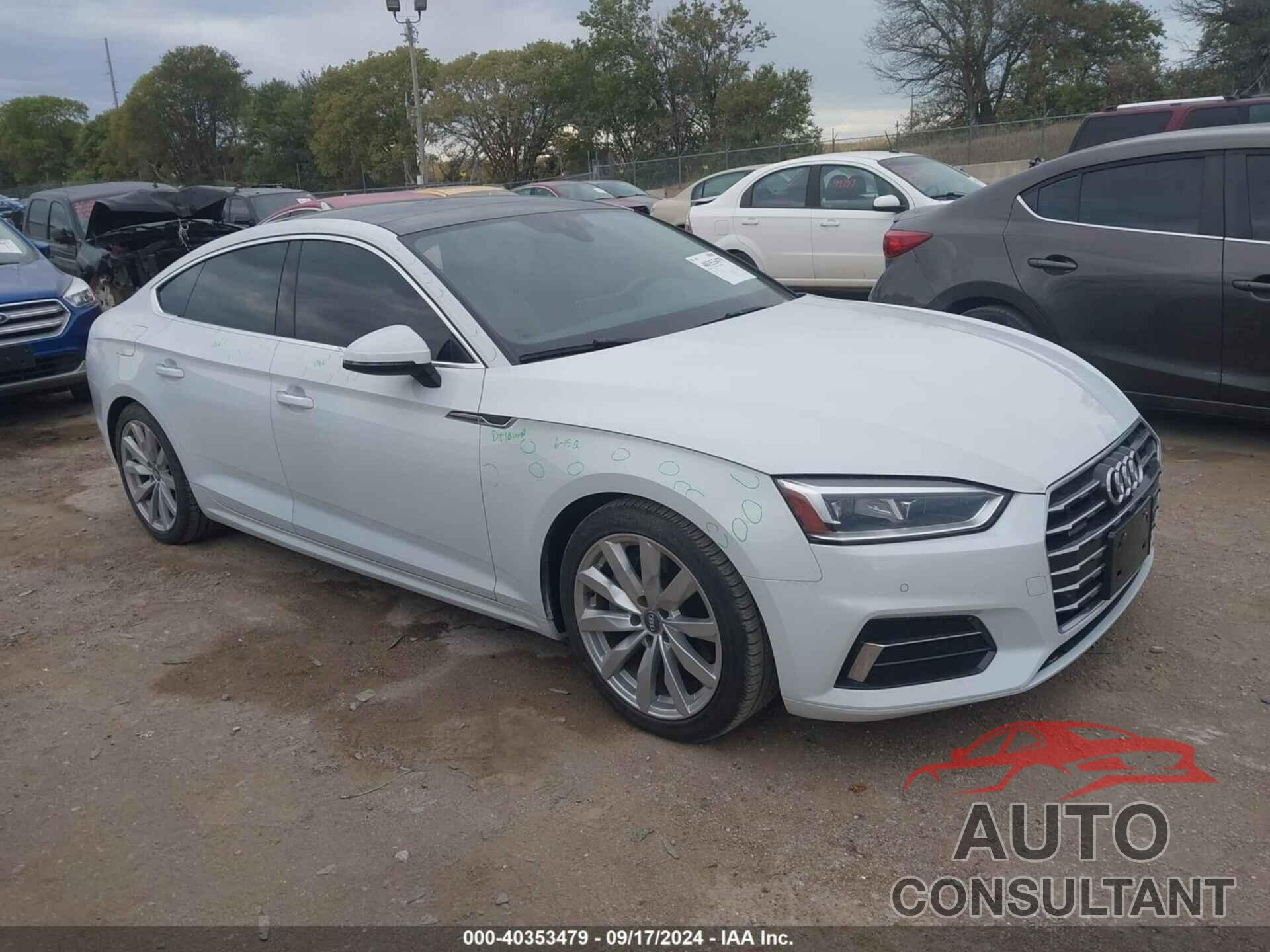 AUDI A5 2018 - WAUBNCF56JA046245