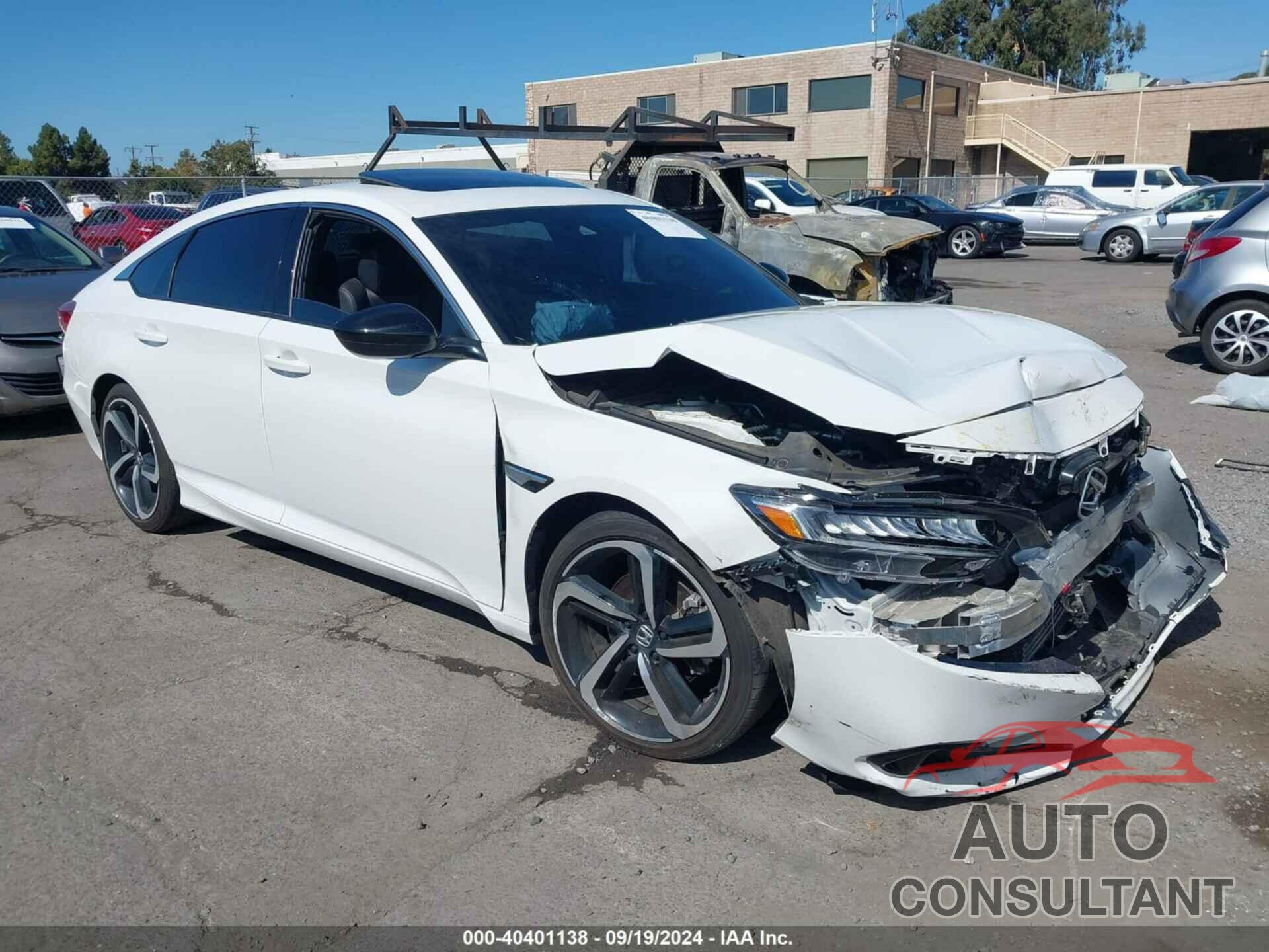 HONDA ACCORD 2022 - 1HGCV2F39NA009276