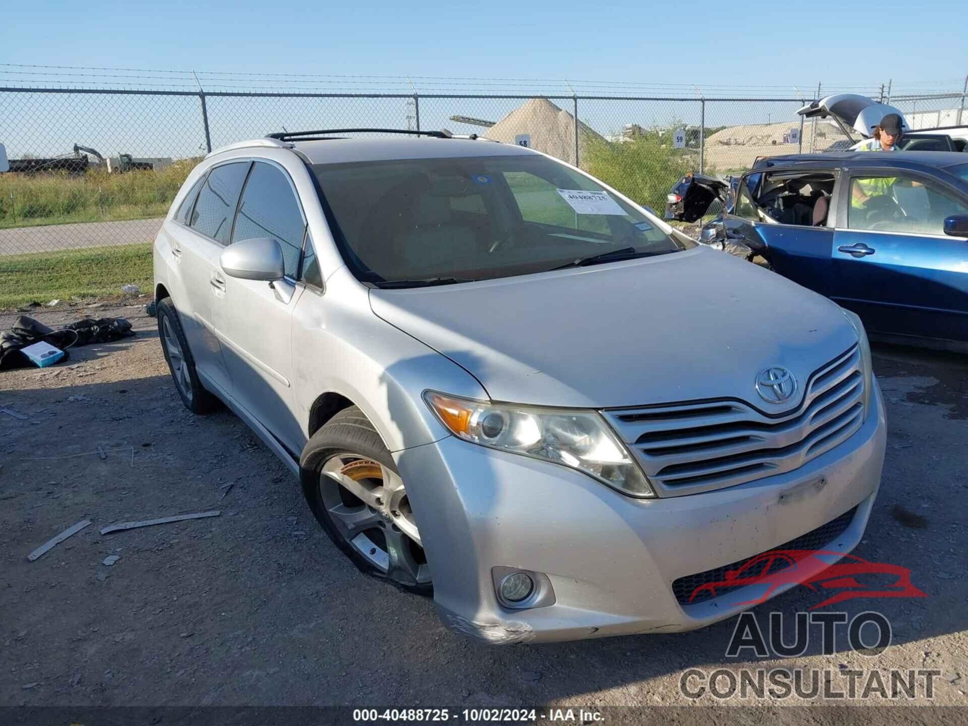 TOYOTA VENZA 2009 - 4T3BK11A09U010536