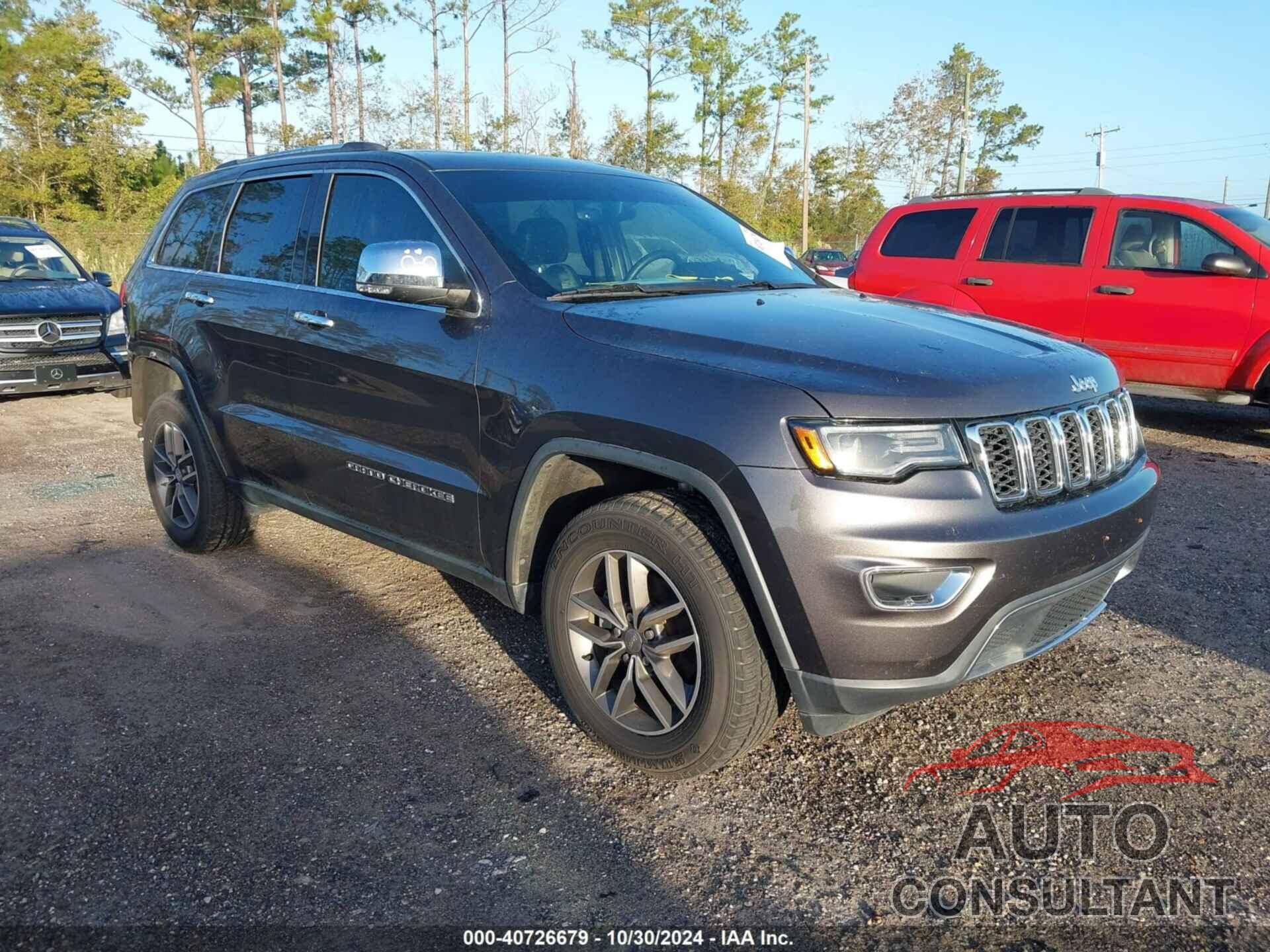 JEEP GRAND CHEROKEE 2017 - 1C4RJFBG0HC848598